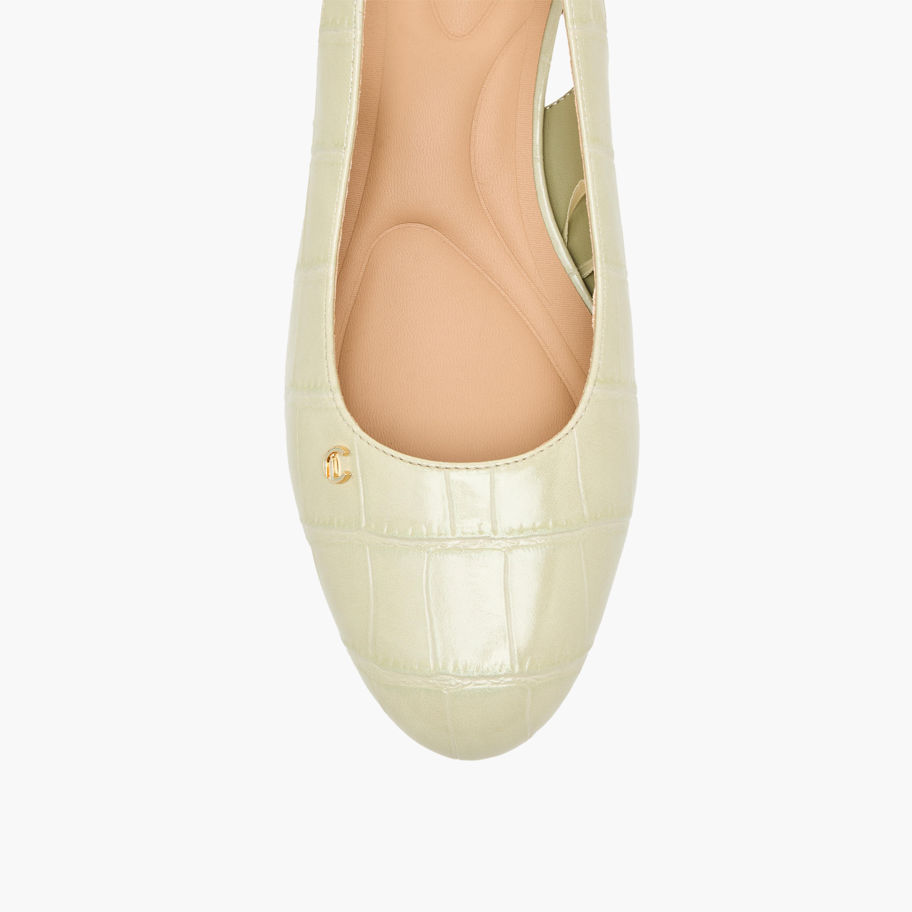 حذاء بكعب سميك وملمس بارز للنساء من لو كونفورت-women-shoes-sandals-heeled-image-7