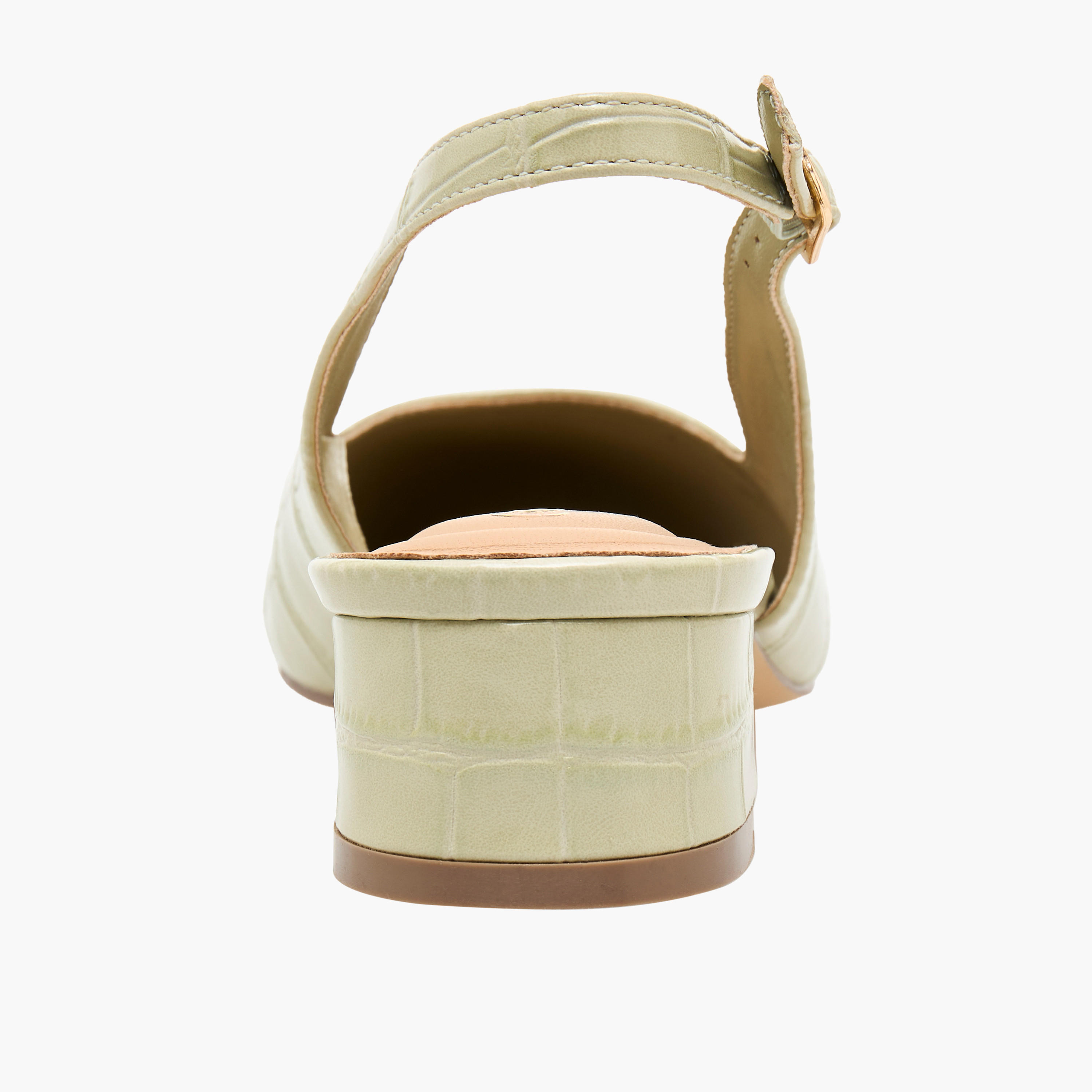 حذاء بكعب سميك وملمس بارز للنساء من لو كونفورت-women-shoes-sandals-heeled-image-8