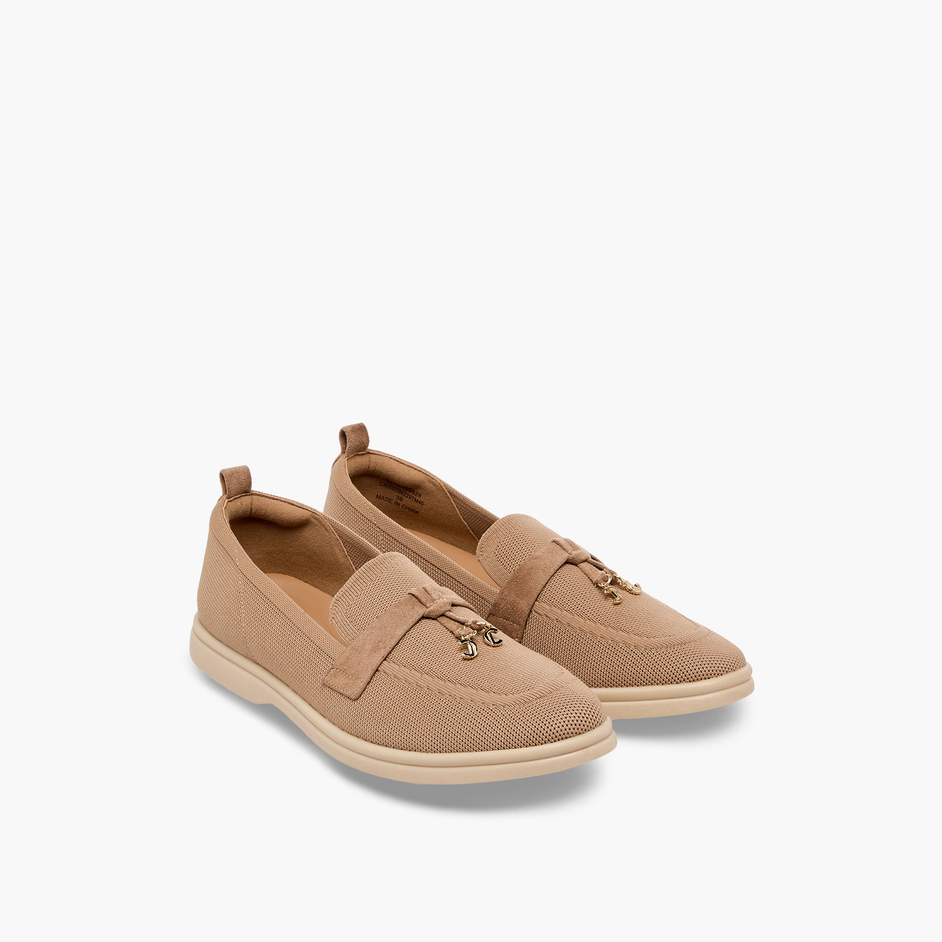 Le Confort Women Metal Accent Loafers-women-shoes-loafersandmoccasins-image-1