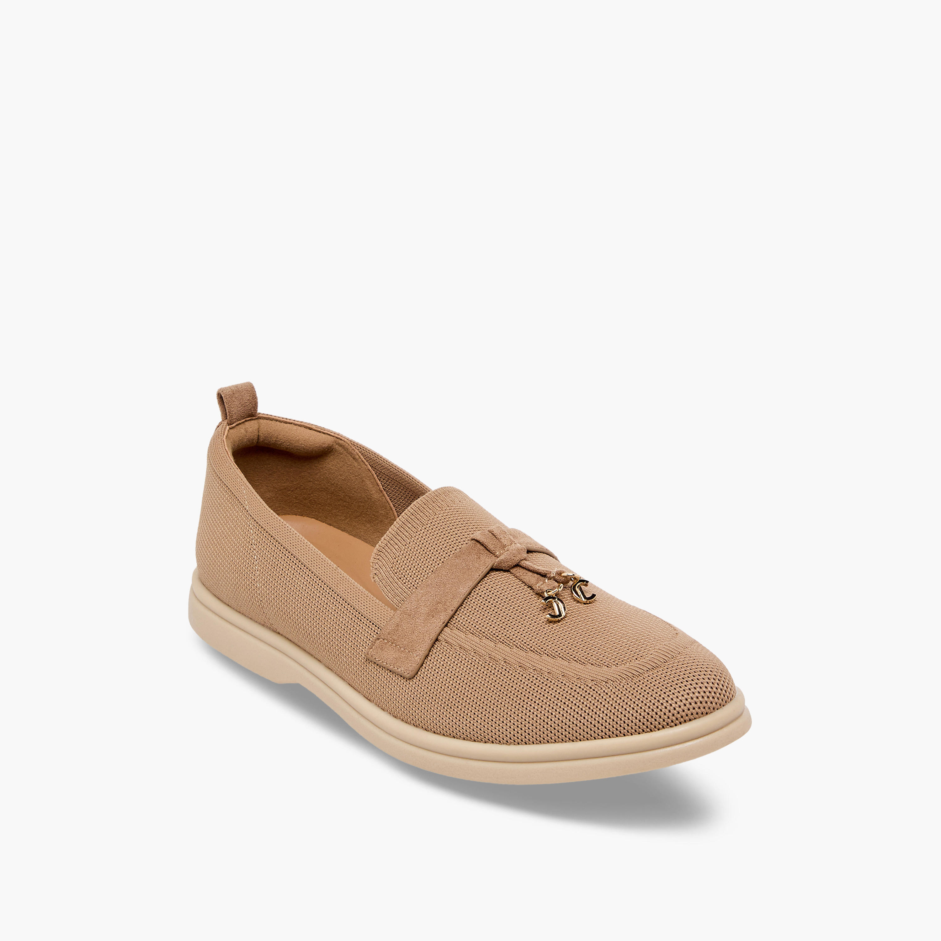 Le Confort Women Metal Accent Loafers-women-shoes-loafersandmoccasins-image-2