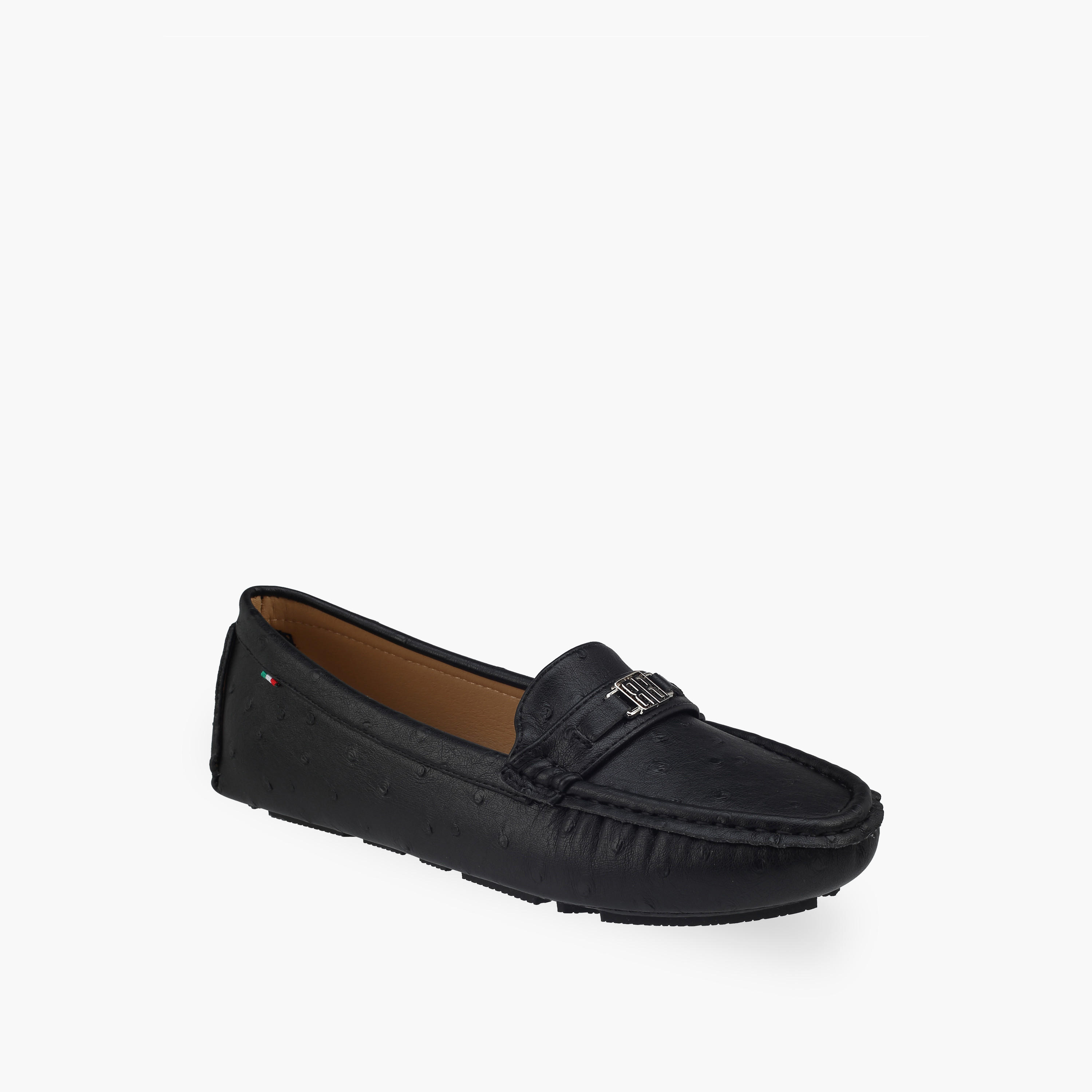 حذاء موكاسين ميتاليك للنساء من رينزو روغاني-women-shoes-flats-moccasins-image-2