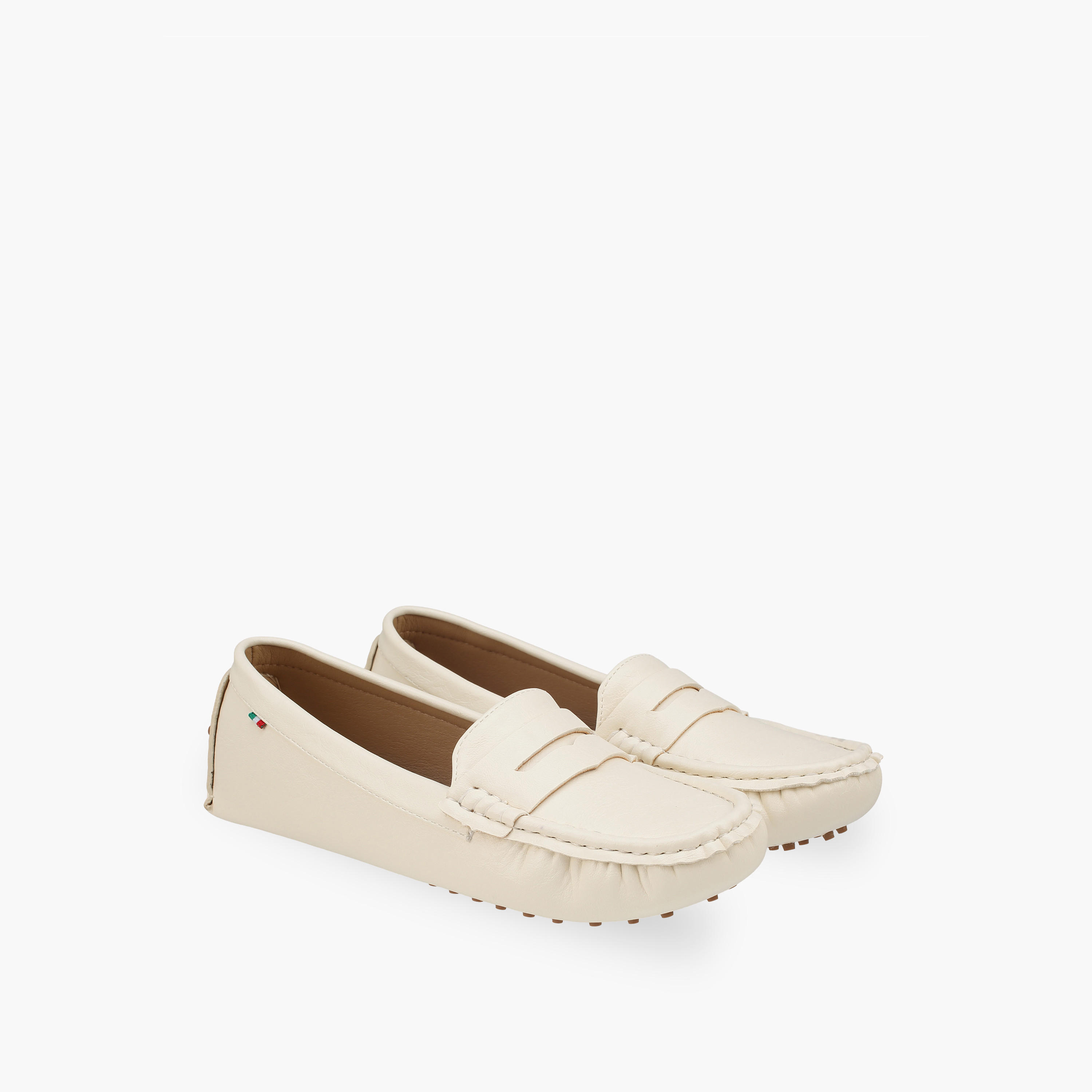 Renzo Ruganni Women Textured Loafers-women-shoes-flats-loafers-image-1