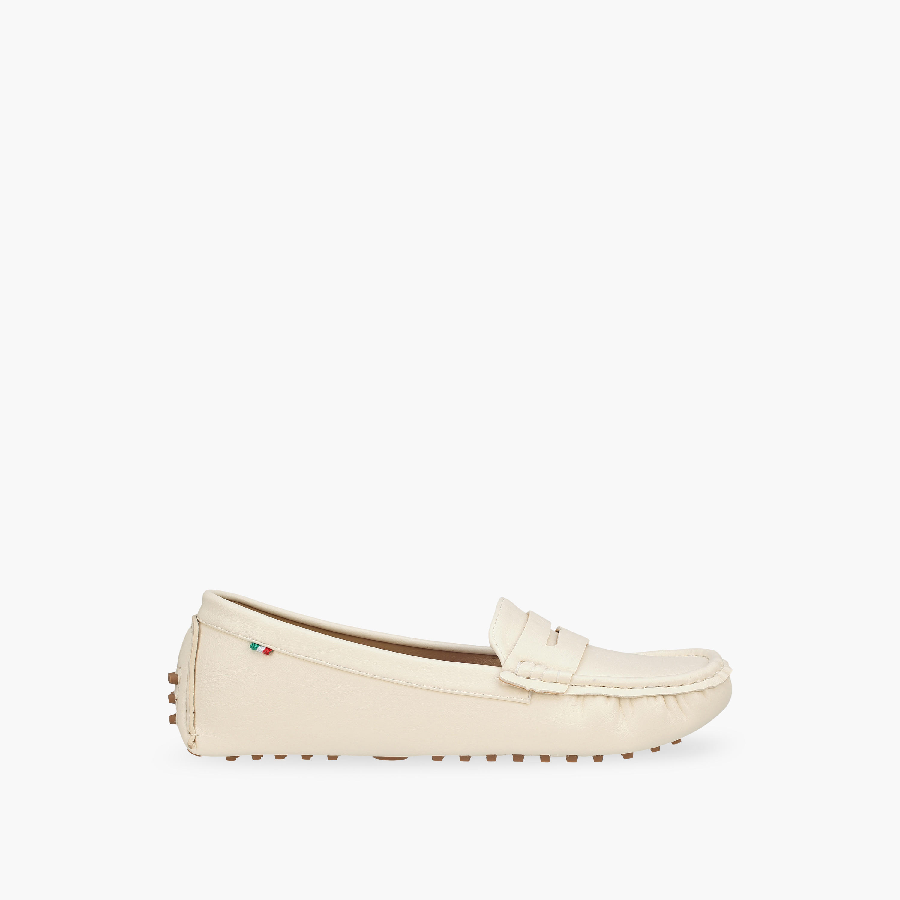 Renzo Ruganni Women Textured Loafers-women-shoes-flats-loafers-image-3
