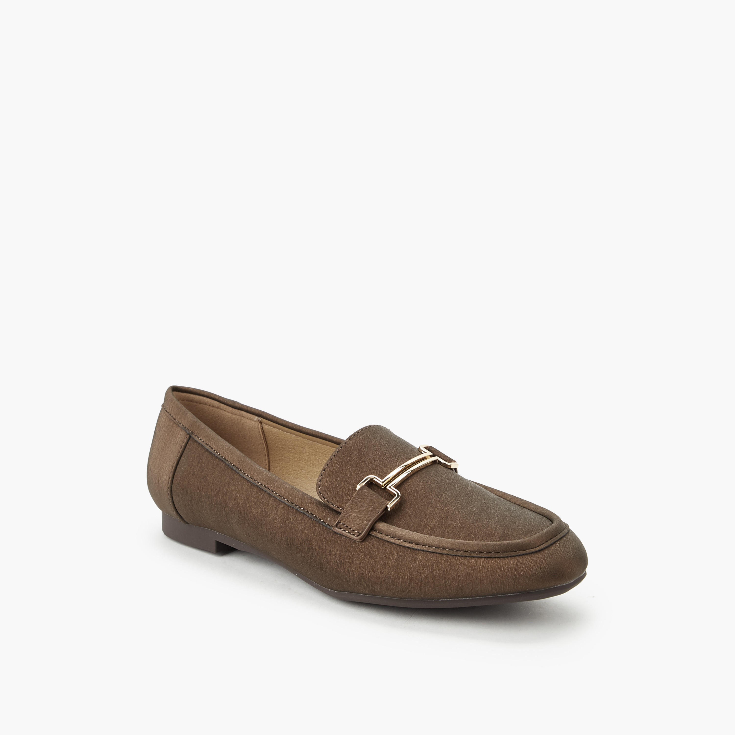 حذاء خفيف بتفاصيل إبزيم للنساء من رينزو روجاني-women-shoes-flats-loafers-image-2