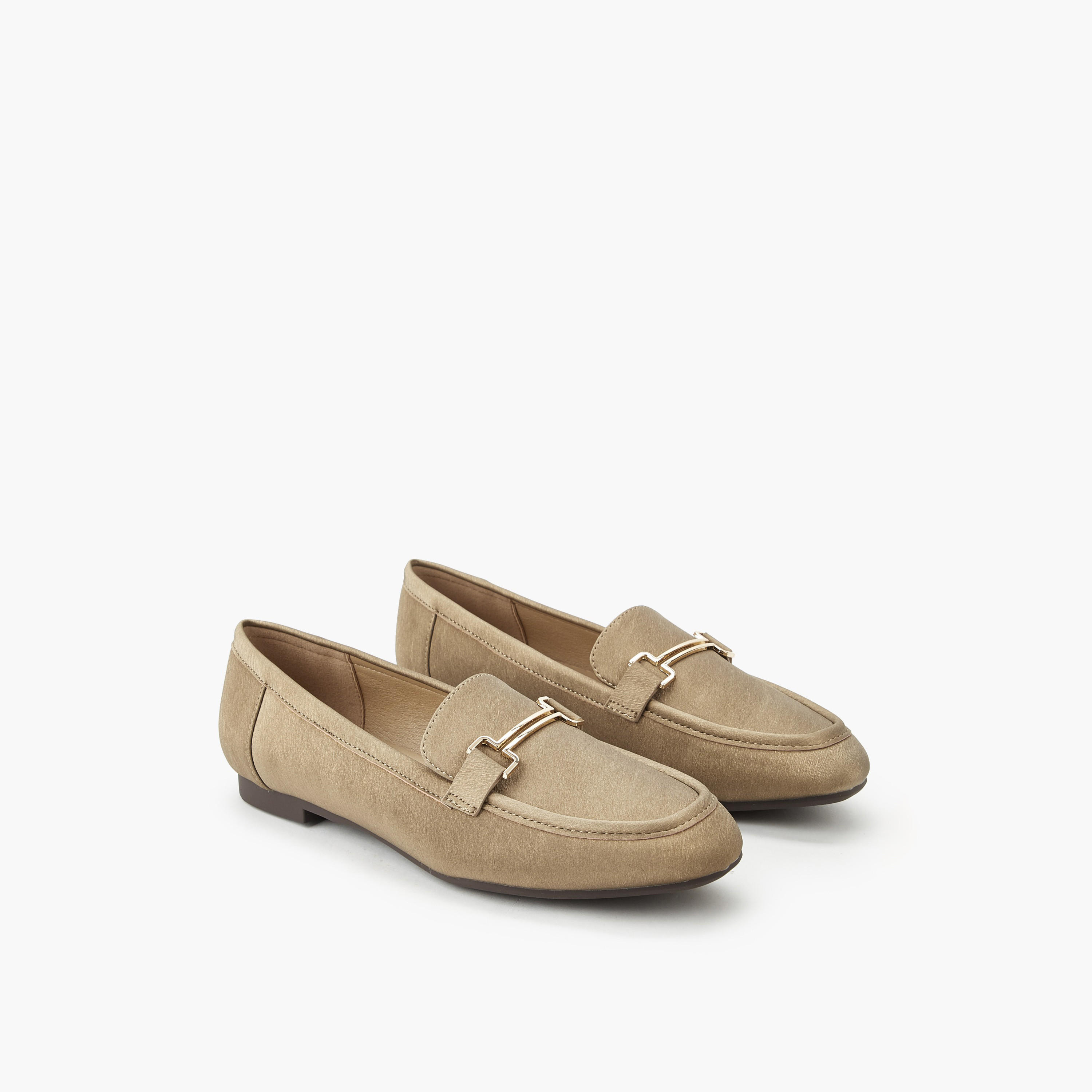 Renzo Ruganni Women Buckle Detail Loafers-women-shoes-flats-loafers-image-1