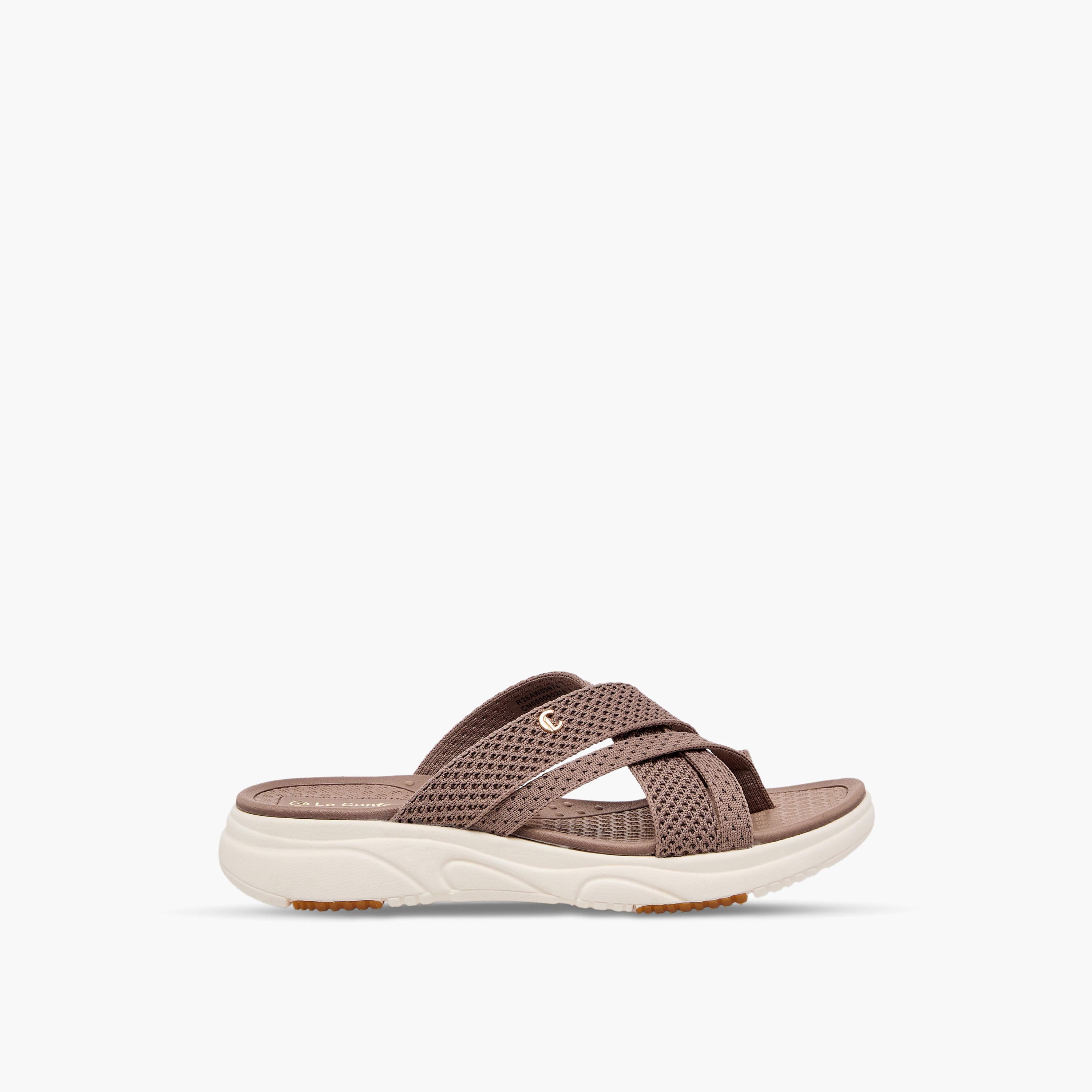 صندل سهل الارتداء بارز الملمس للنساء من لو كونفورت-women-shoes-sandals-flats-image-3