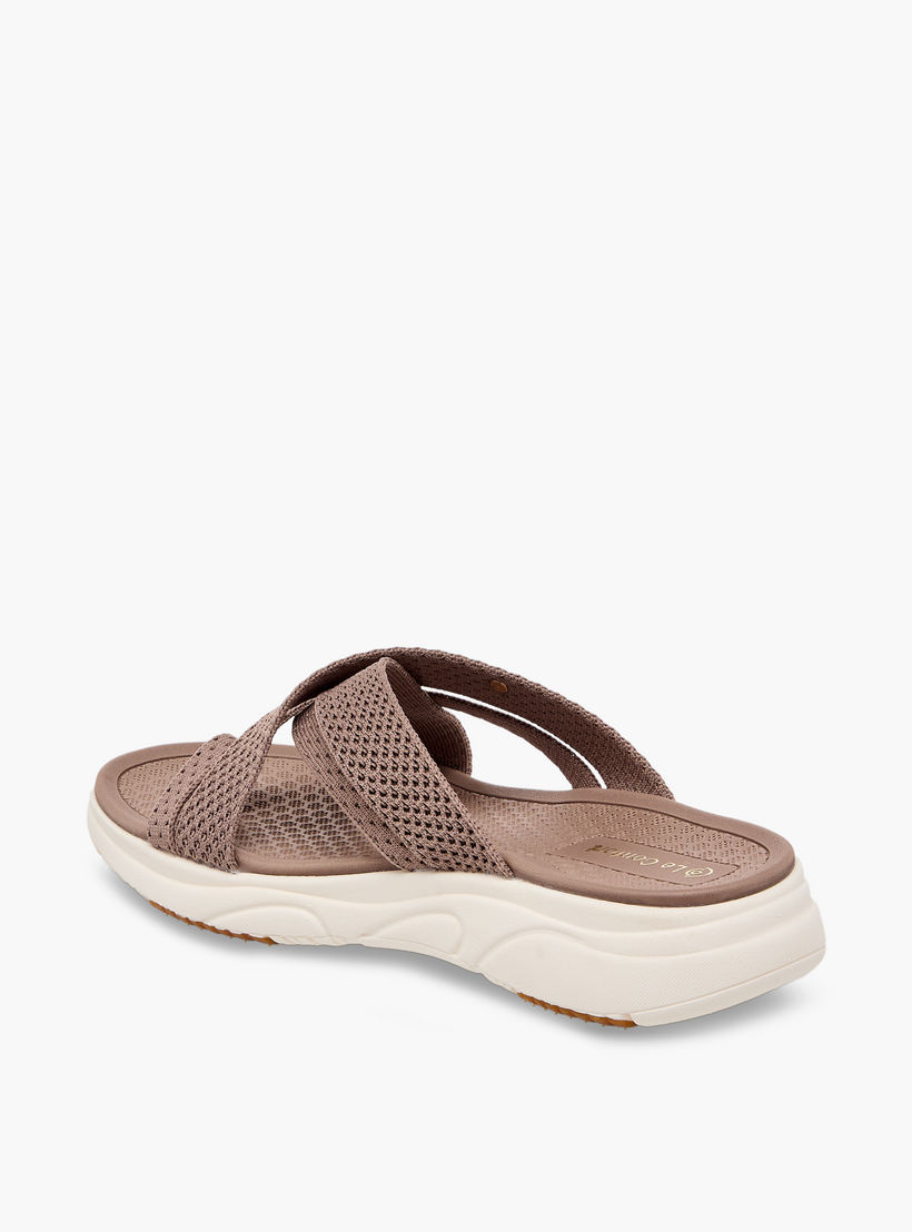 صندل سهل الارتداء بارز الملمس للنساء من لو كونفورت-women-shoes-sandals-flats-image-5