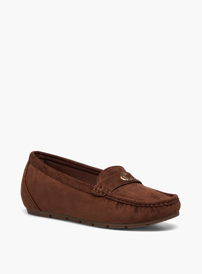 Le Confort Women Suede Loafers-women-shoes-loafersandmoccasins-image-2