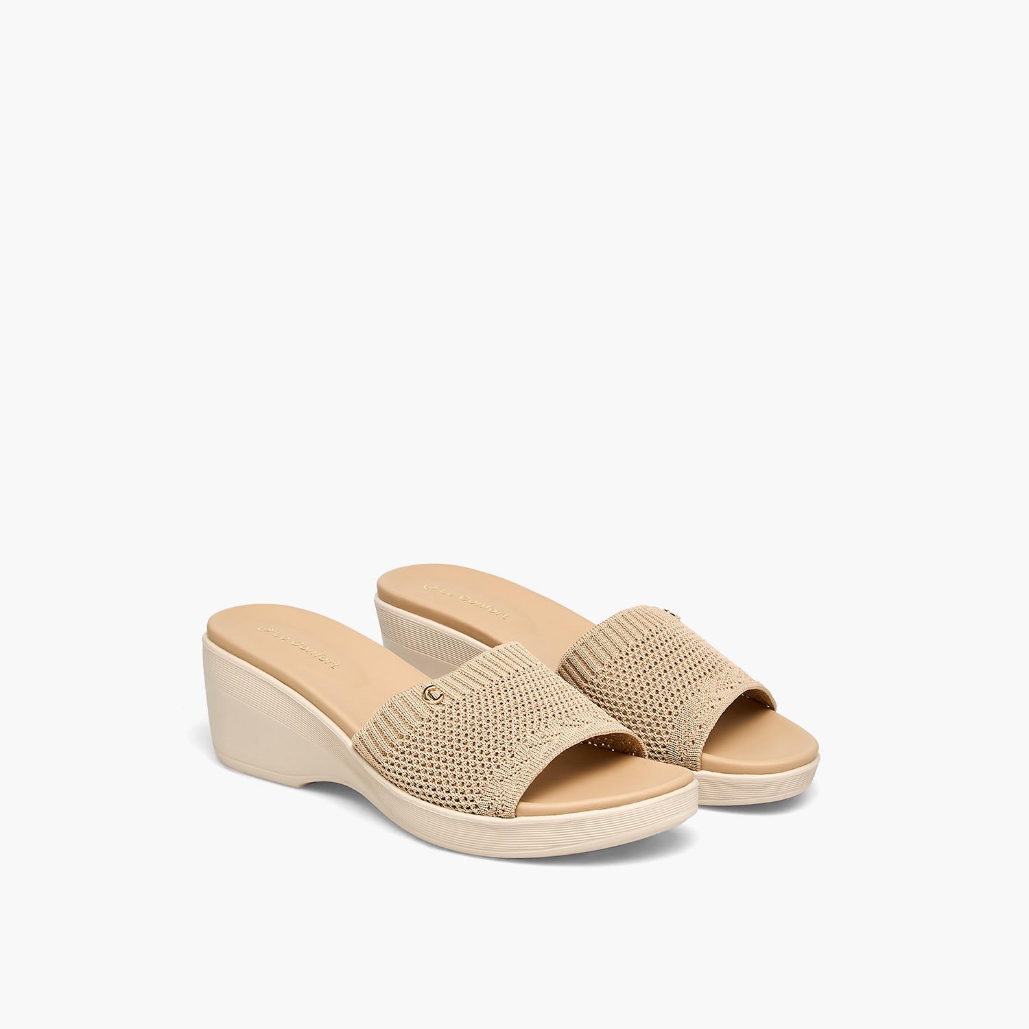 Le Confort Women Wedge Heel Sandals-women-shoes-sandals-heeled-image-1