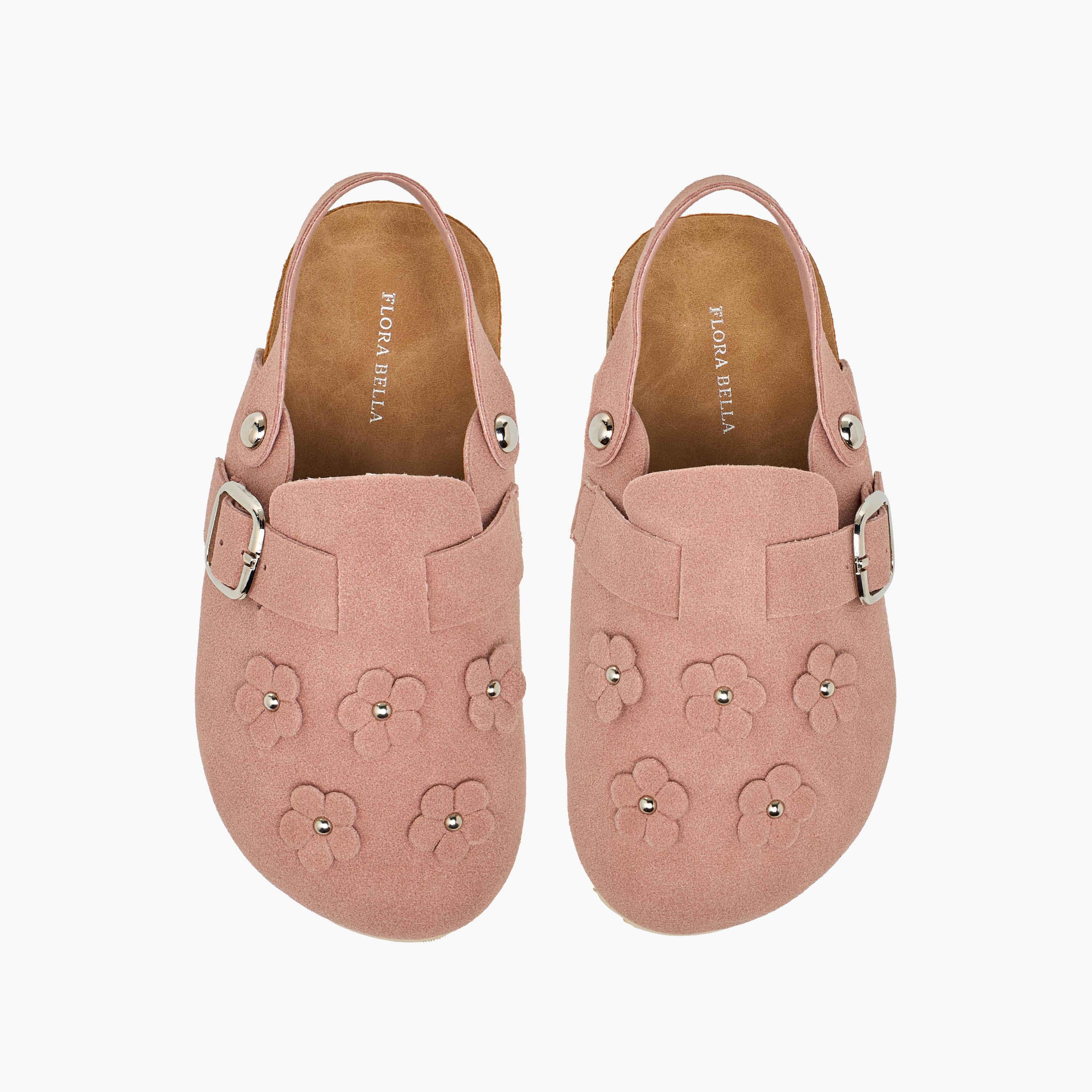 صندل للبنات بتفاصيل زهرية من فلورا بيلا-girls-shoes-sandals-image-1