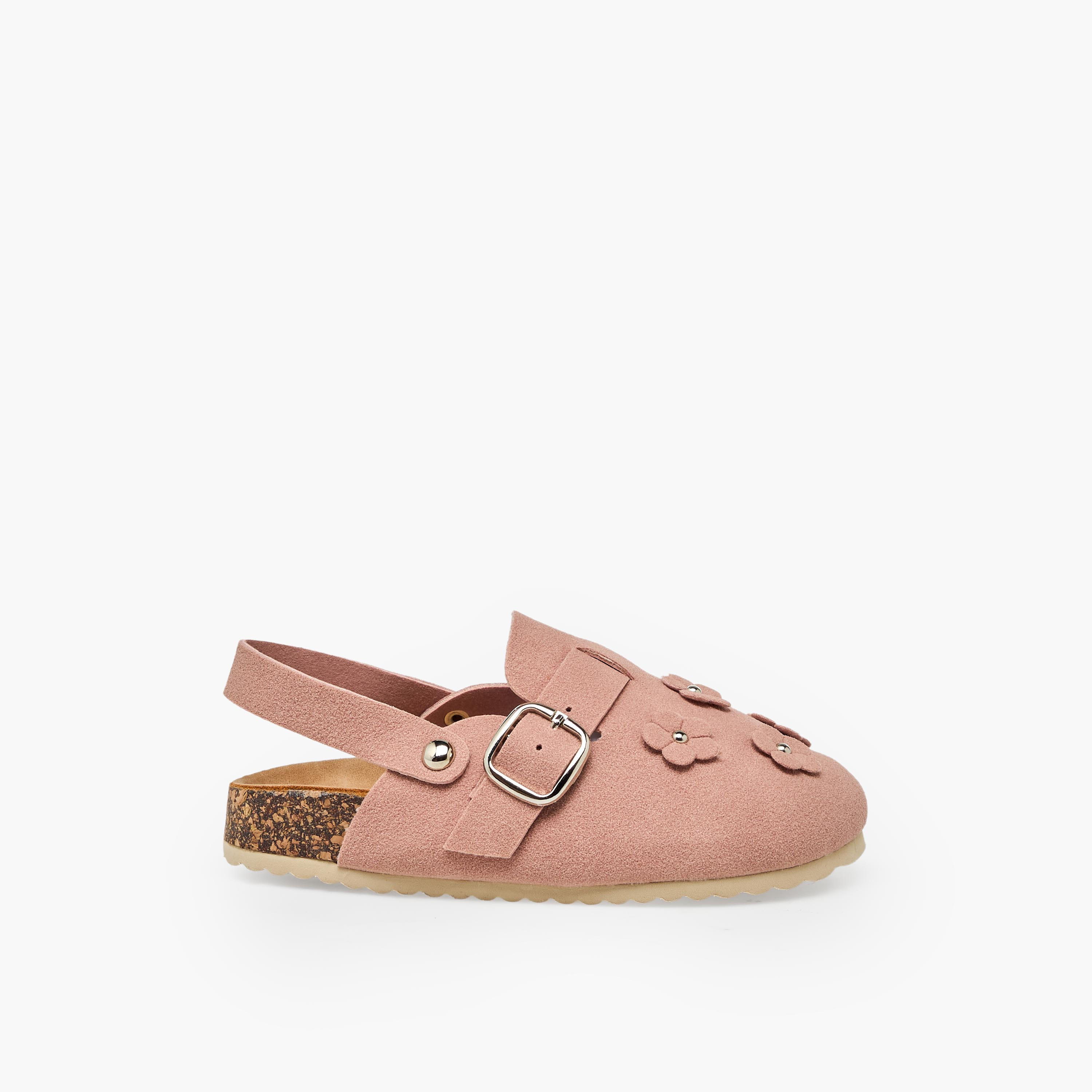 صندل للبنات بتفاصيل زهرية من فلورا بيلا-girls-shoes-sandals-image-3