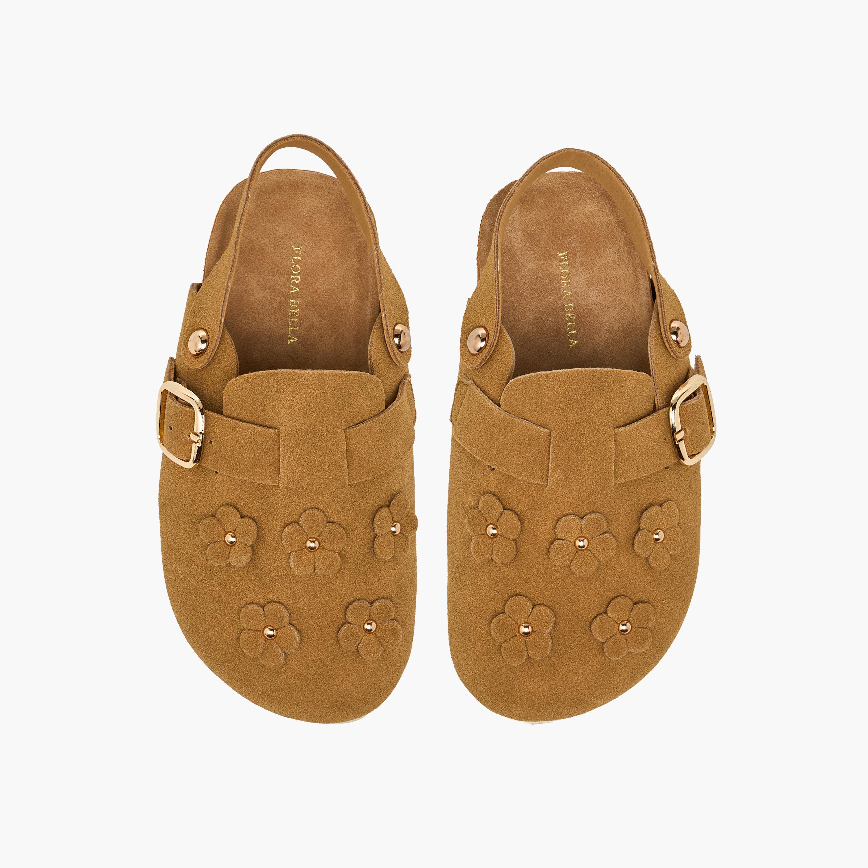 صندل للبنات بتفاصيل زهرية من فلورا بيلا-girls-shoes-sandals-image-1