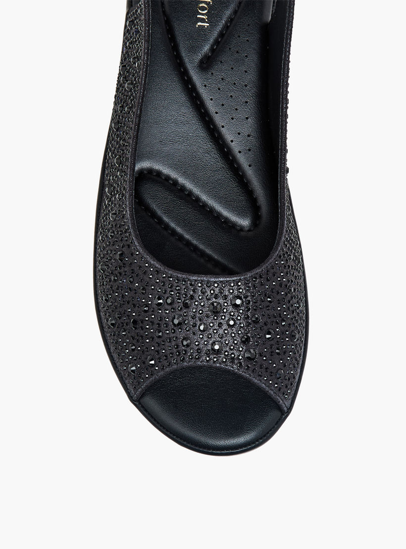 صندل مزين للنساء من لو كونفورت-women-shoes-sandals-heeled-image-4
