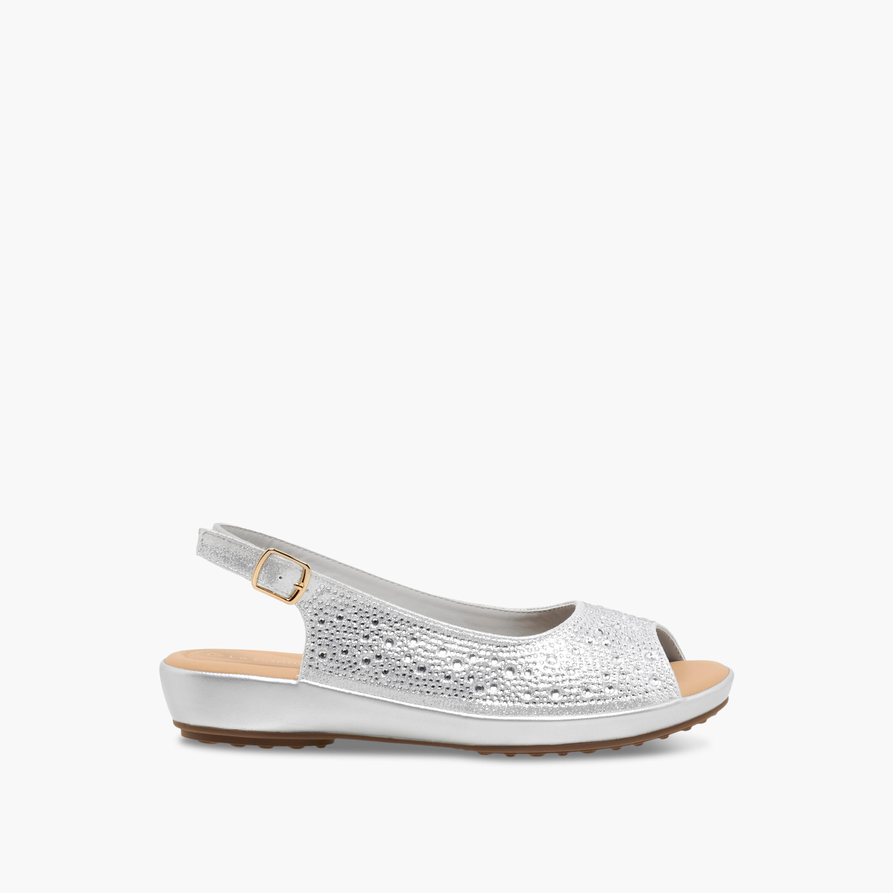 Le Confort Women Embellished Sandals-women-shoes-sandals-heeled-image-3