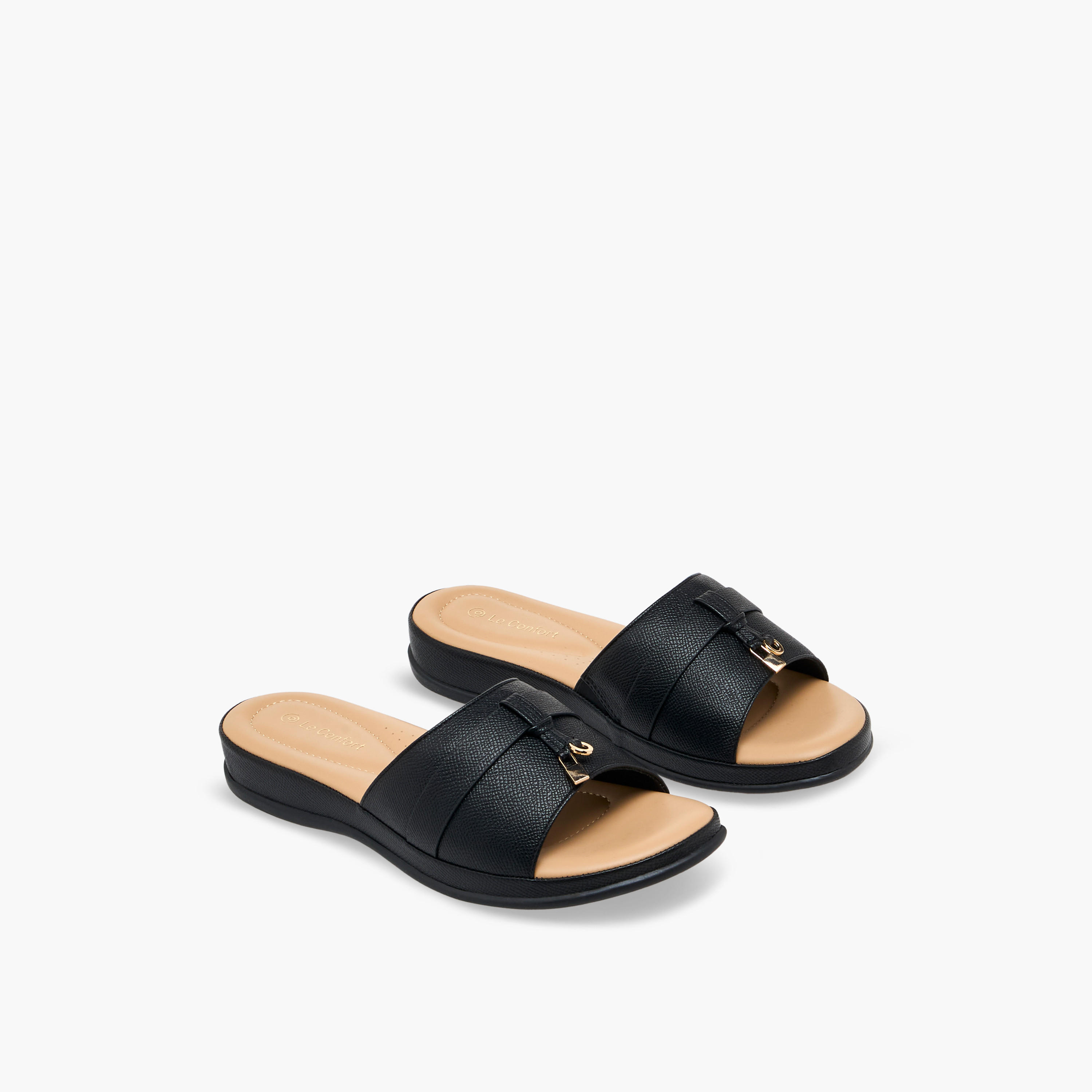 صندل مريح سهل الارتداء للنساء من لي كونفورت-women-shoes-sandals-flats-image-1