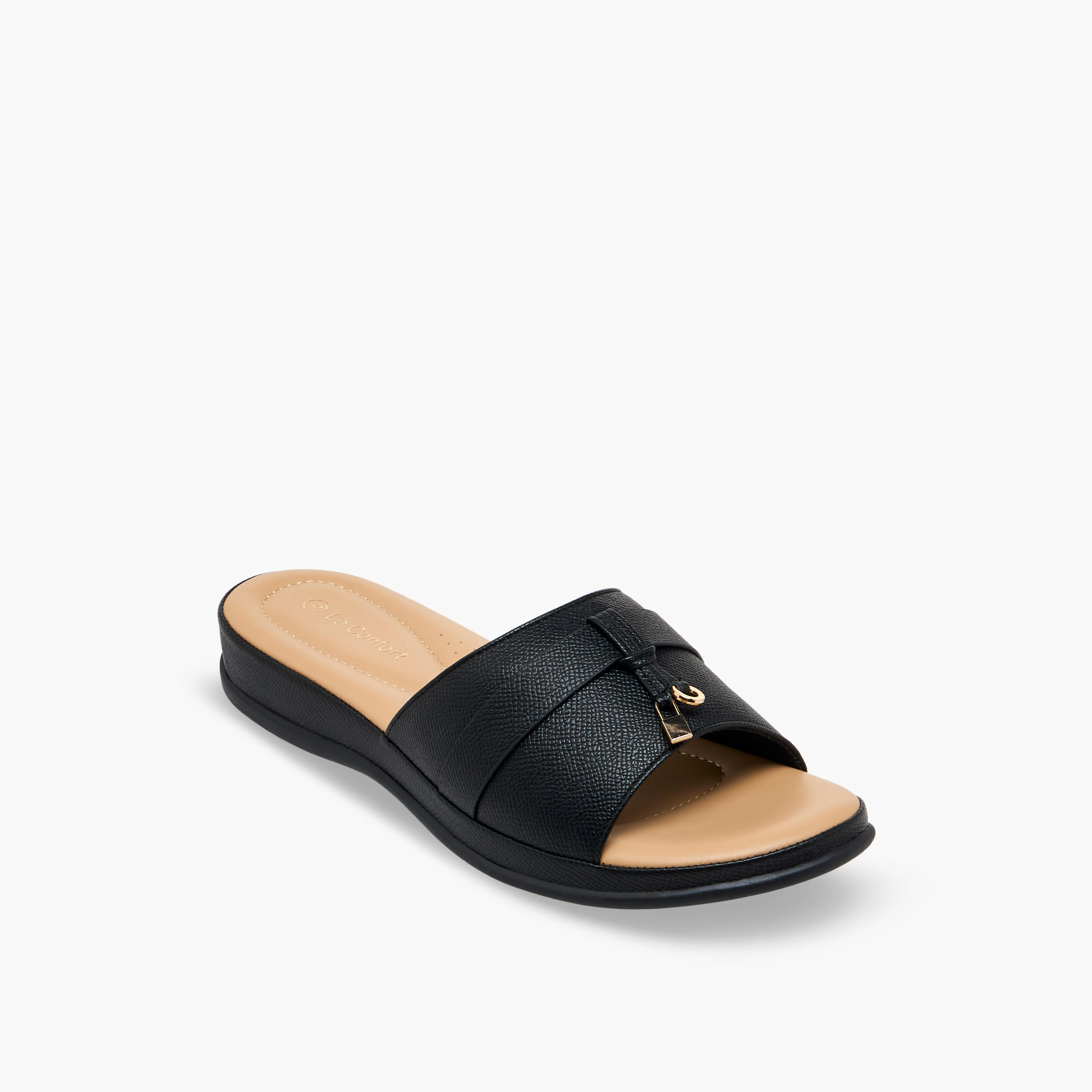 صندل مريح سهل الارتداء للنساء من لي كونفورت-women-shoes-sandals-flats-image-2