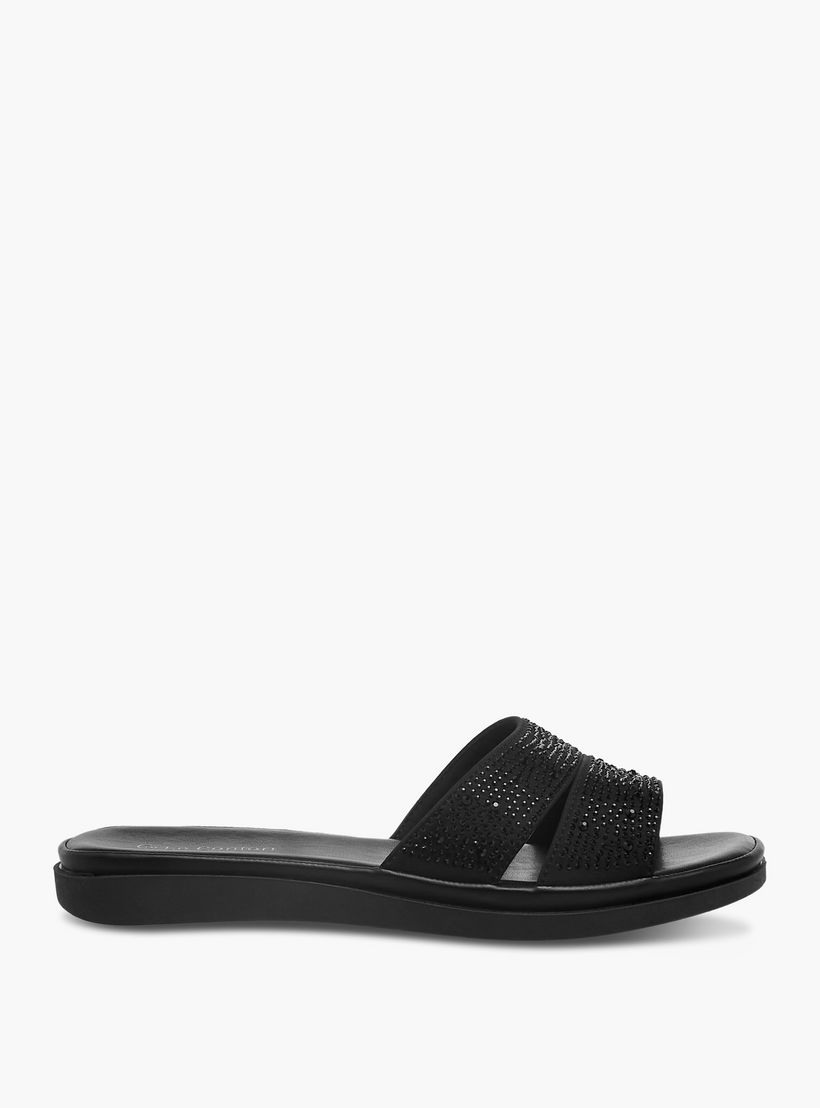 صندل مزين سهل الارتداء للنساء من لو كونفورت-women-shoes-flats-sandals-image-3
