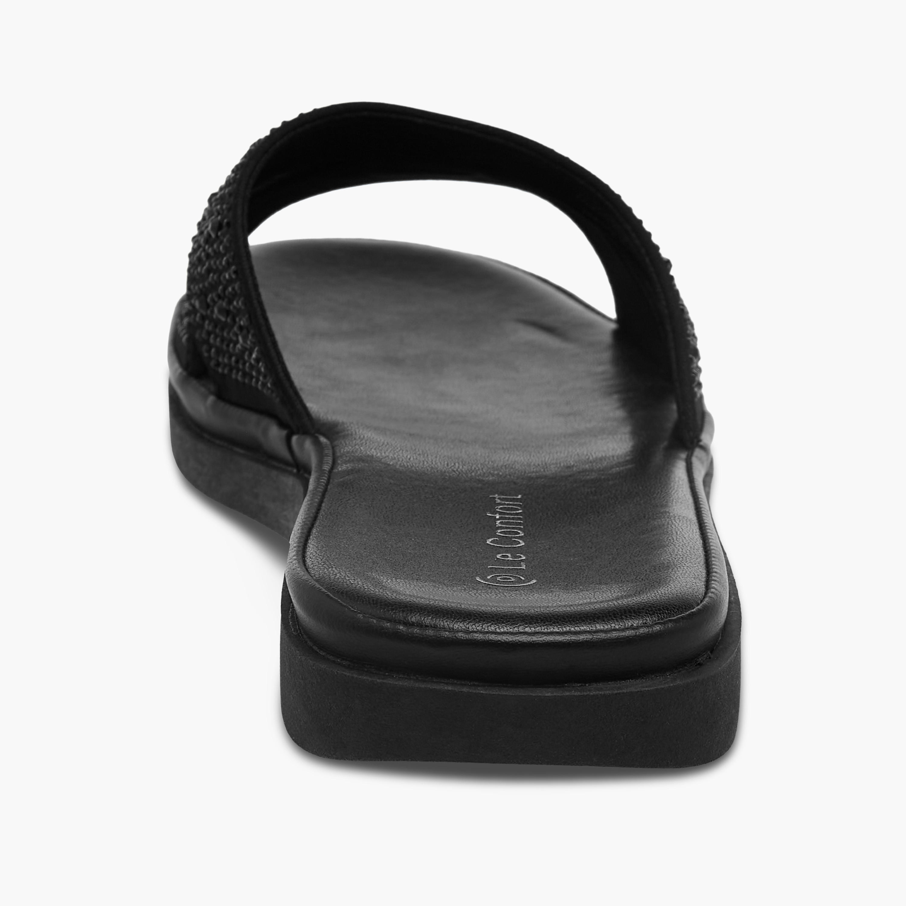 صندل مزين سهل الارتداء للنساء من لو كونفورت-women-shoes-flats-sandals-image-5