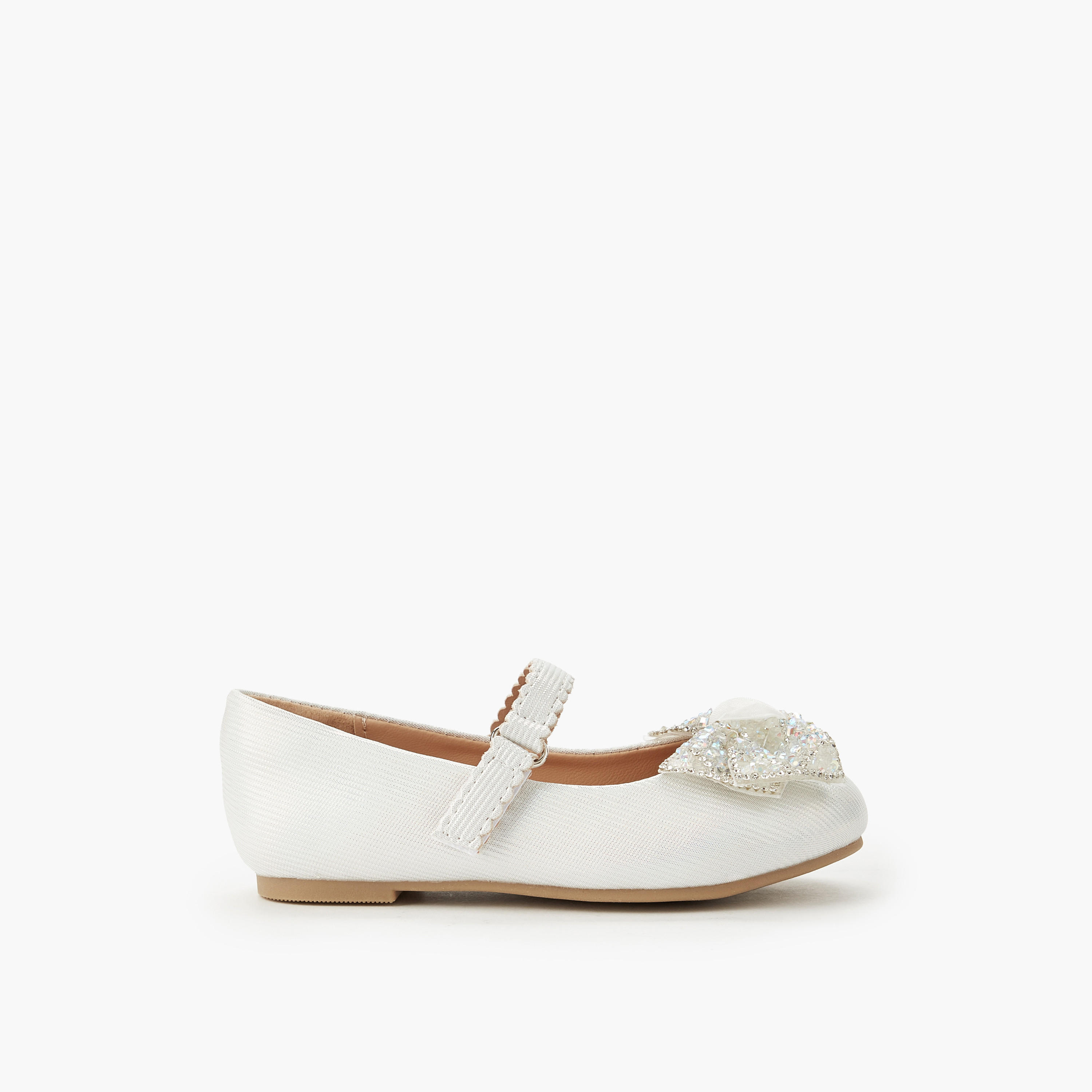 حذاء باليرينا مزين بفيونكة للبنات من سيليست-girls-shoes-maryjanes-image-3
