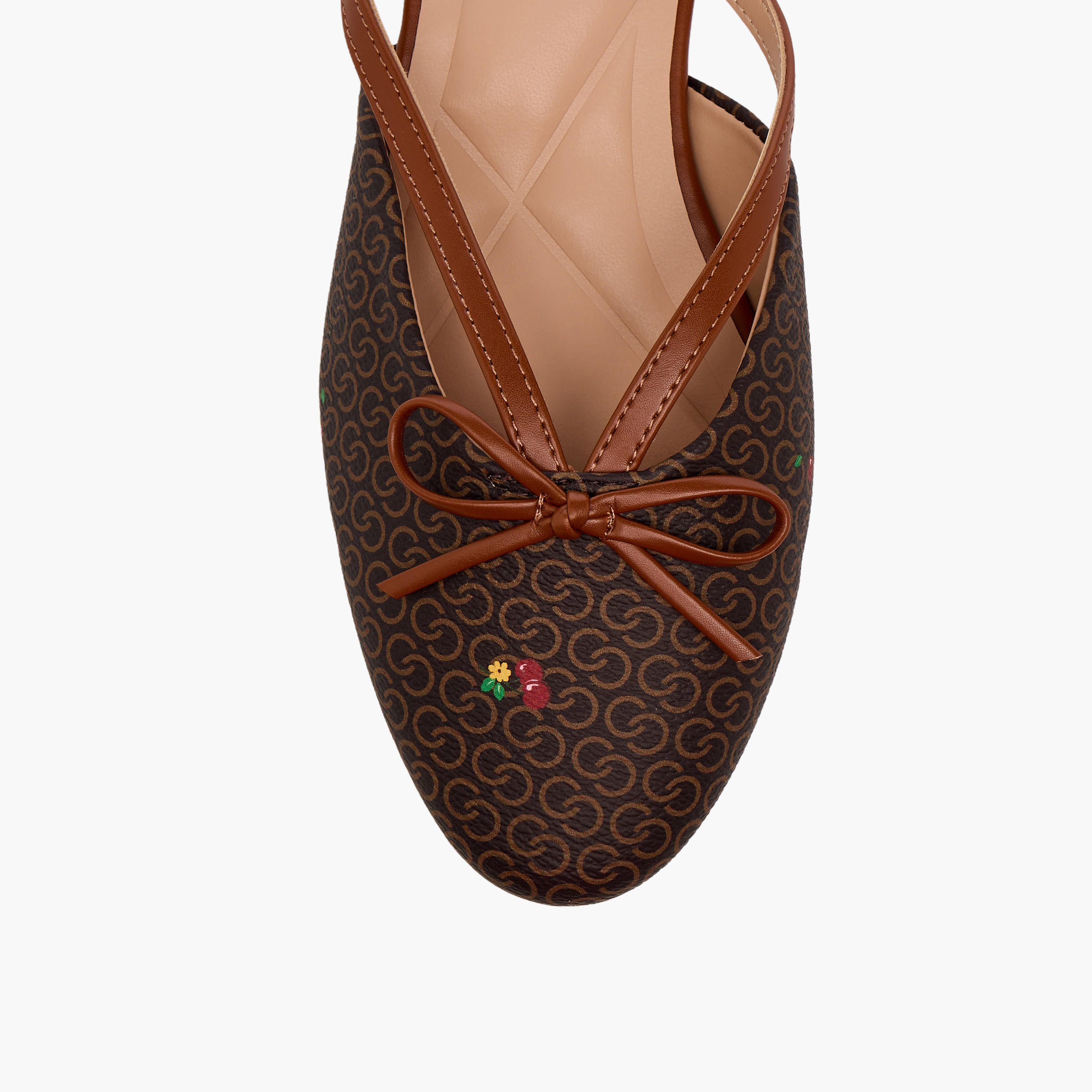 حذاء مول بطبعات مونوجرام للنساء من سيليست-women-shoes-flats-mules-image-4