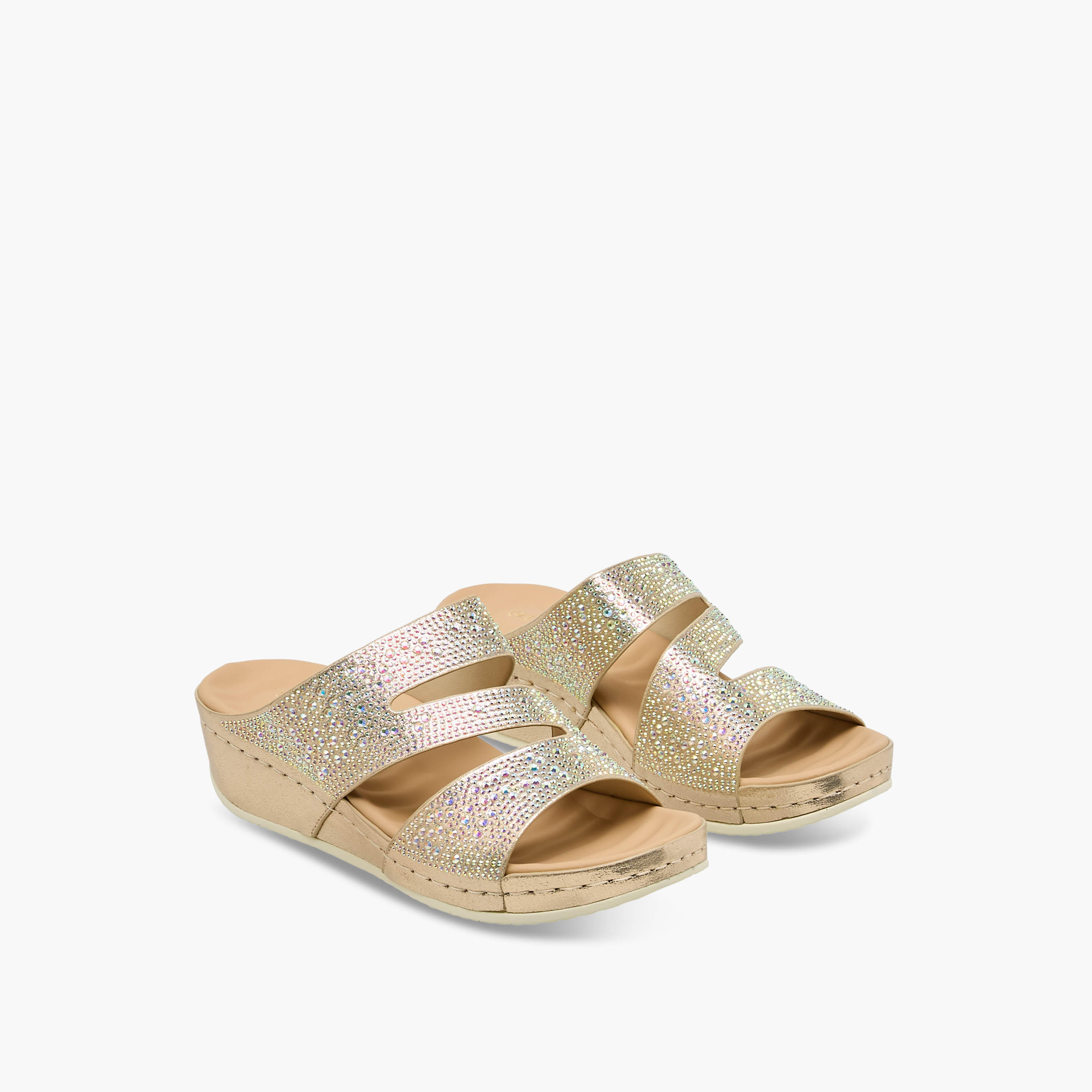 صندل مزين للنساء من لو كونفورت-women-shoes-sandals-heeled-image-1