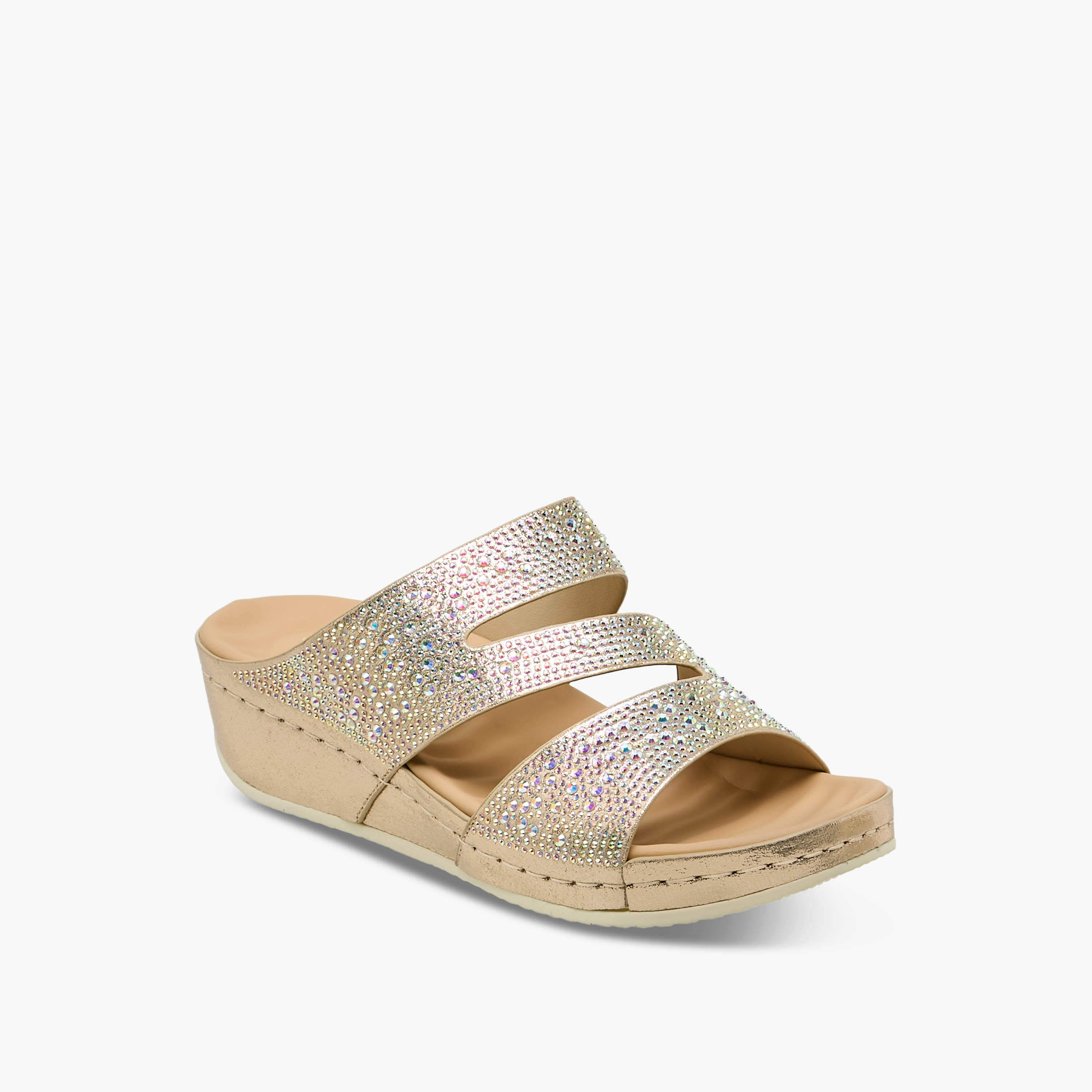 صندل مزين للنساء من لو كونفورت-women-shoes-sandals-heeled-image-2