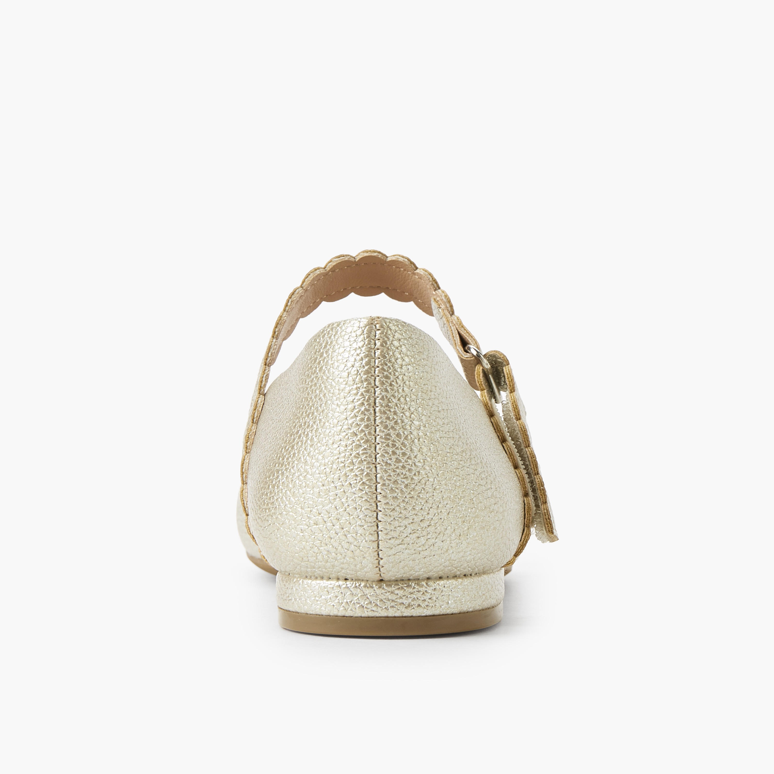 حذاء باليرينا بشريط إغلاق لاصق للبنات من سيليست-girls-shoes-maryjanes-image-4