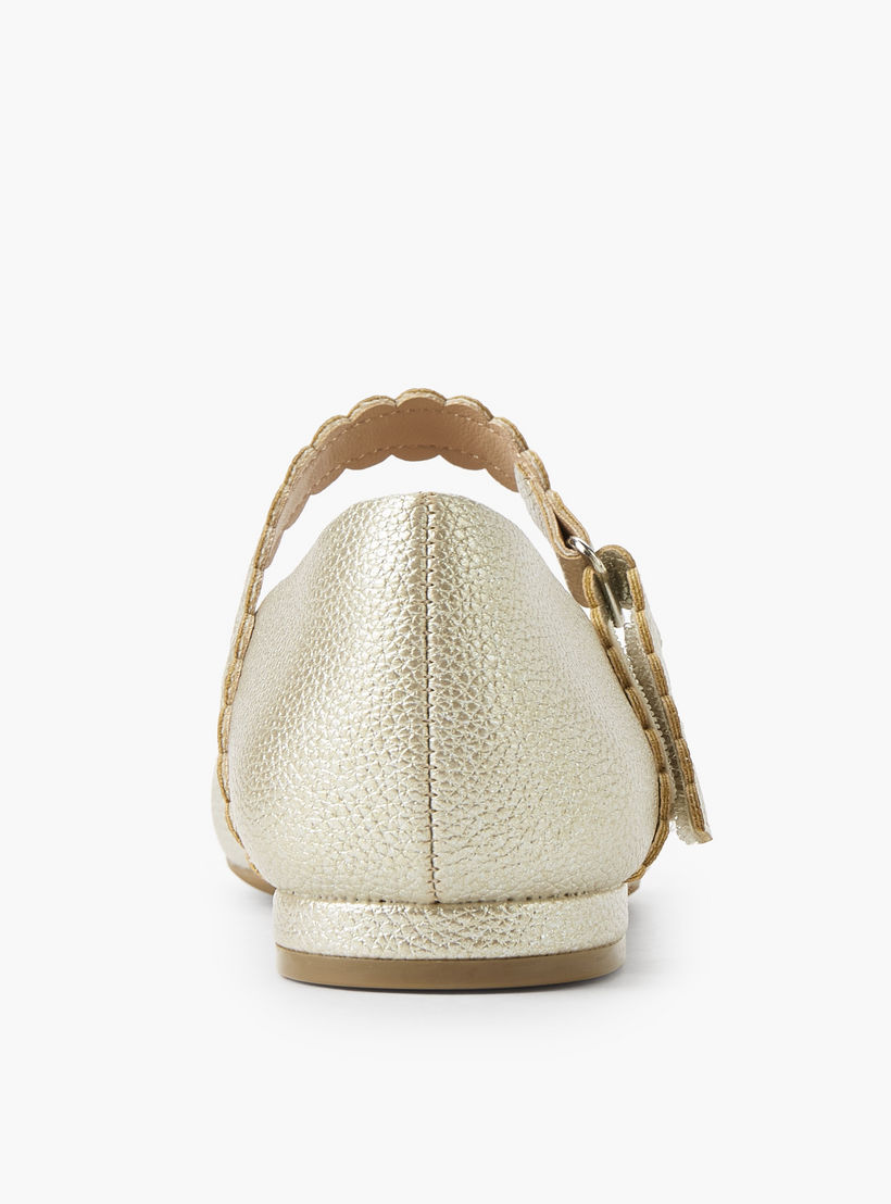 حذاء باليرينا بشريط إغلاق لاصق للبنات من سيليست-girls-shoes-maryjanes-image-4