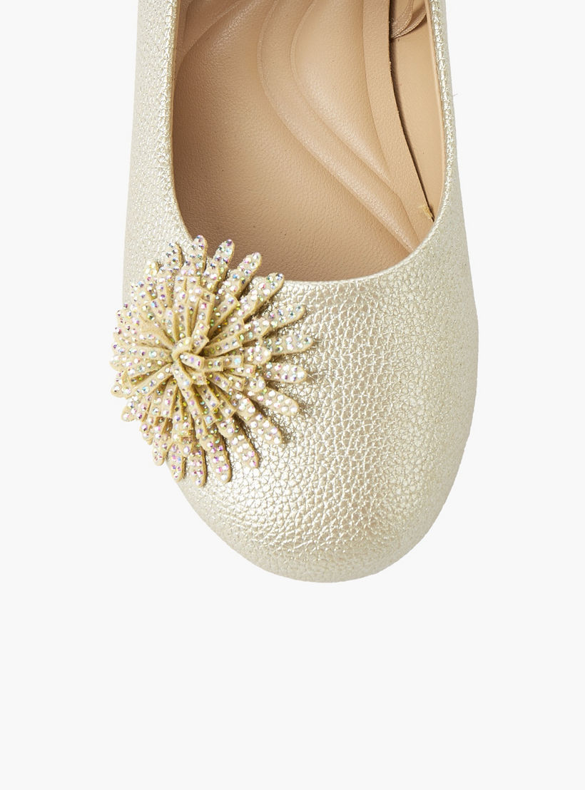 حذاء باليرينا بشريط إغلاق لاصق للبنات من سيليست-girls-shoes-maryjanes-image-5