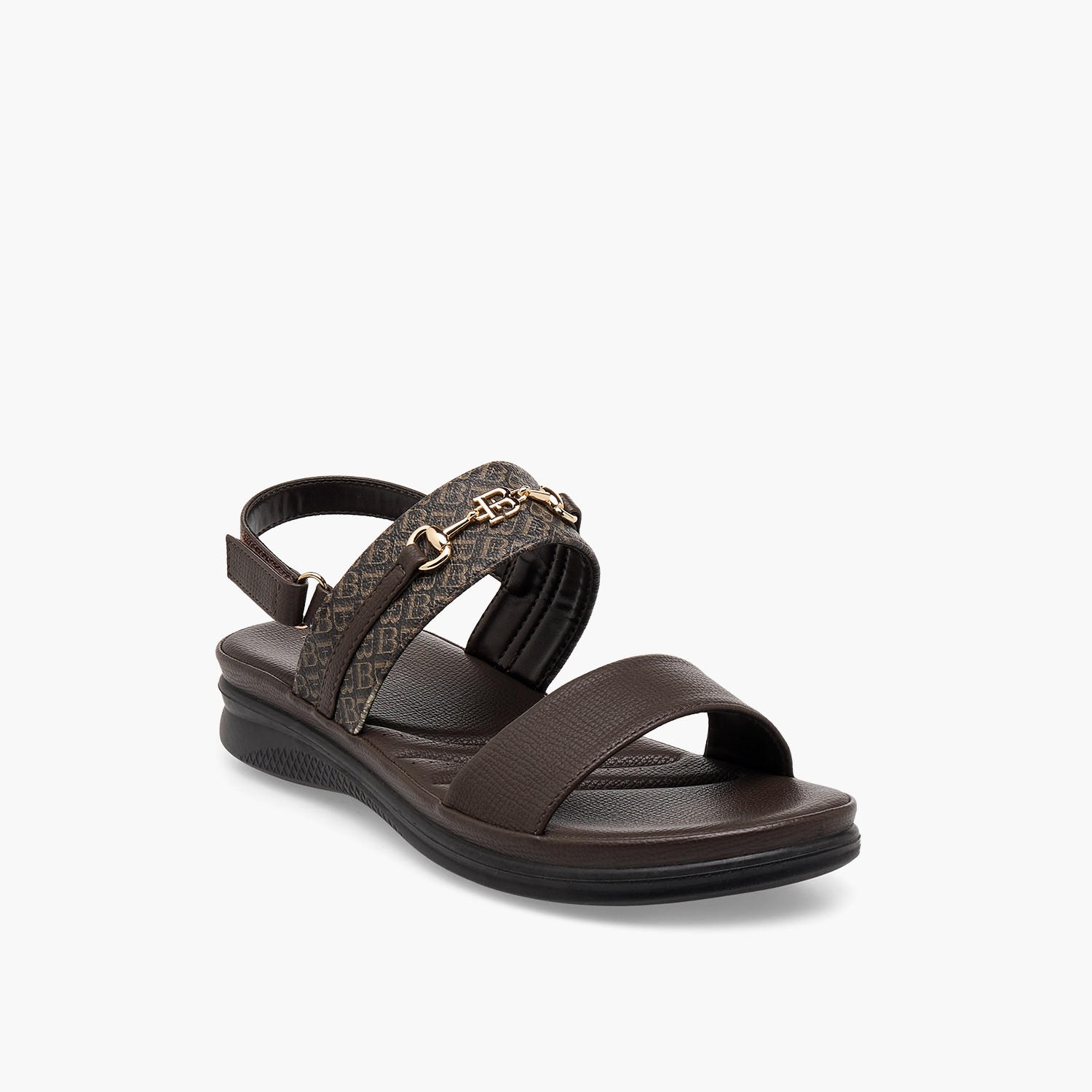 صندل بطبعات مونوجرام للنساء من فلورا بيلا-women-shoes-flats-sandals-image-2