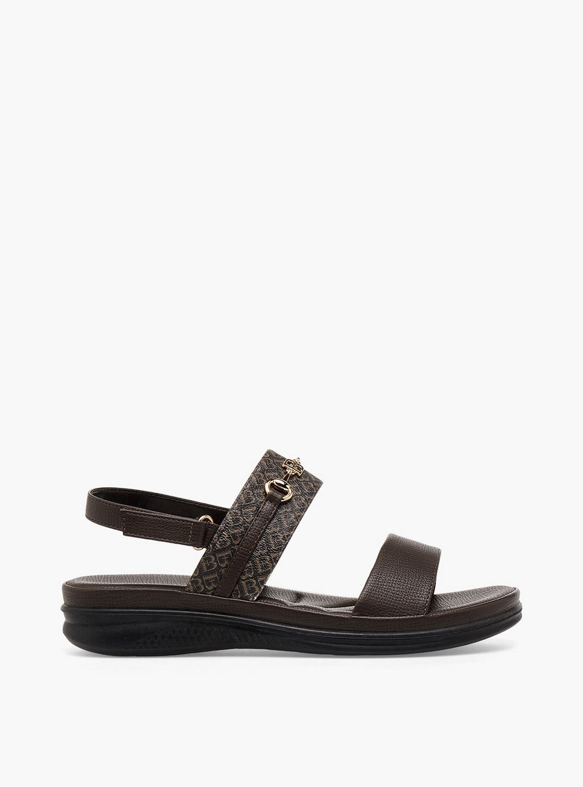 صندل بطبعات مونوجرام للنساء من فلورا بيلا-women-shoes-flats-sandals-image-3