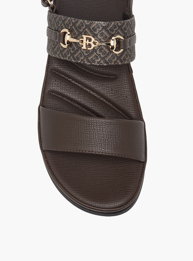 صندل بطبعات مونوجرام للنساء من فلورا بيلا-women-shoes-flats-sandals-image-4