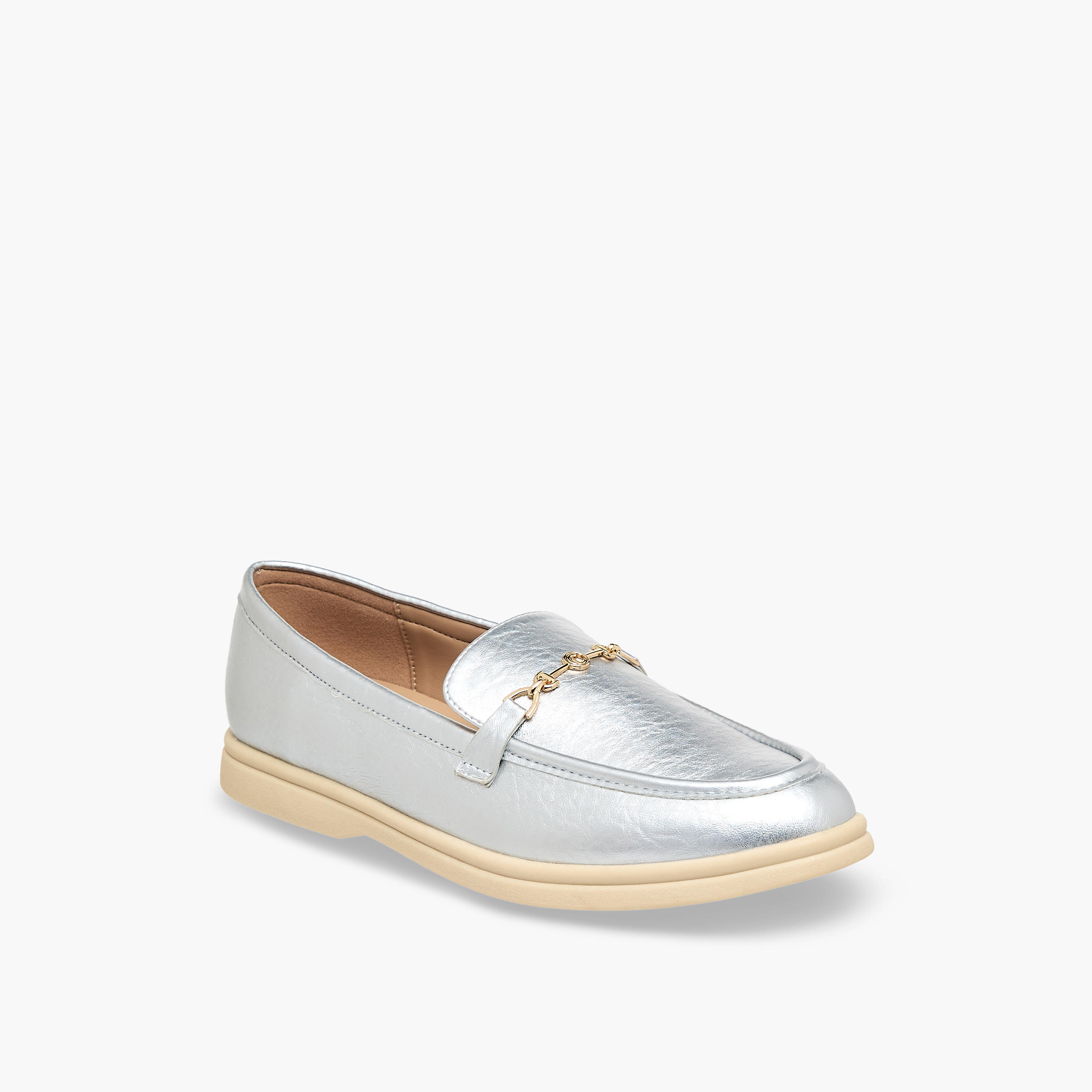 حذاء خفيف سهل الارتداء للنساء من لو كونفورت-women-shoes-flats-loafers-image-2