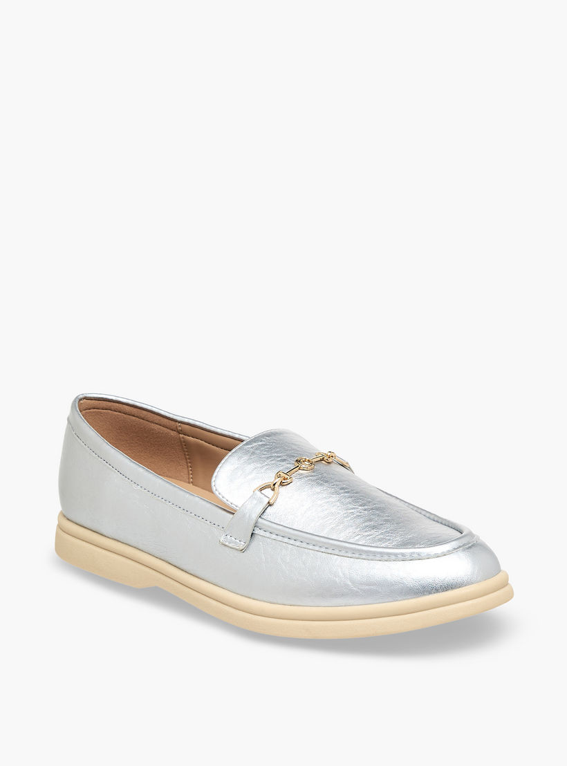 حذاء خفيف سهل الارتداء للنساء من لو كونفورت-women-shoes-flats-loafers-image-2