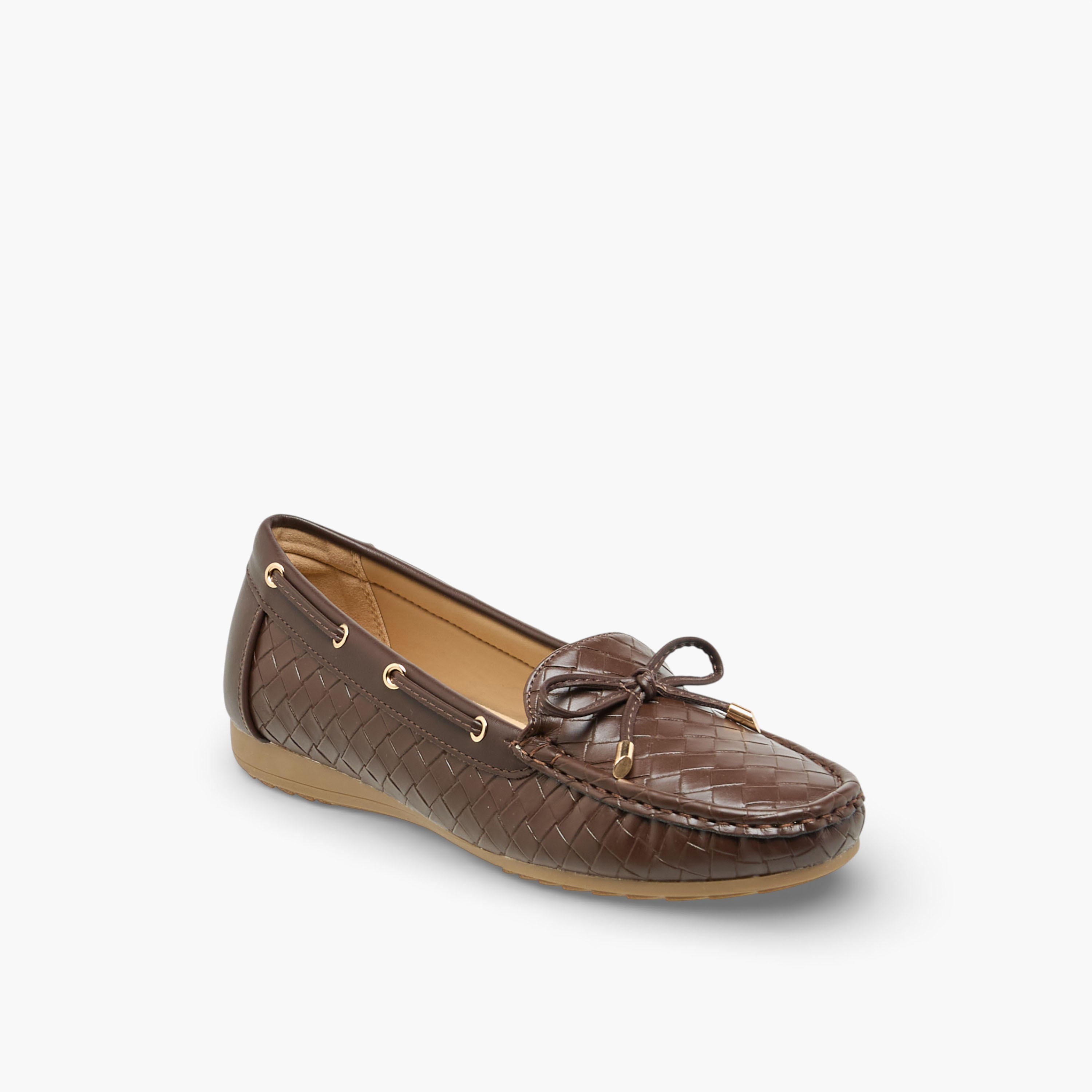حذاء لوفر بفيونكة للنساء من لو كونفورت-women-shoes-flats-loafers-image-2