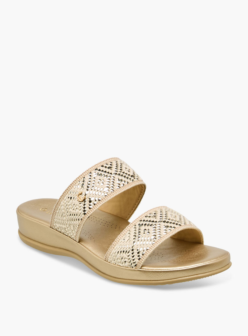 Le Confort Women Embellished Raffia Sandals-women-shoes-flats-sandals-image-2