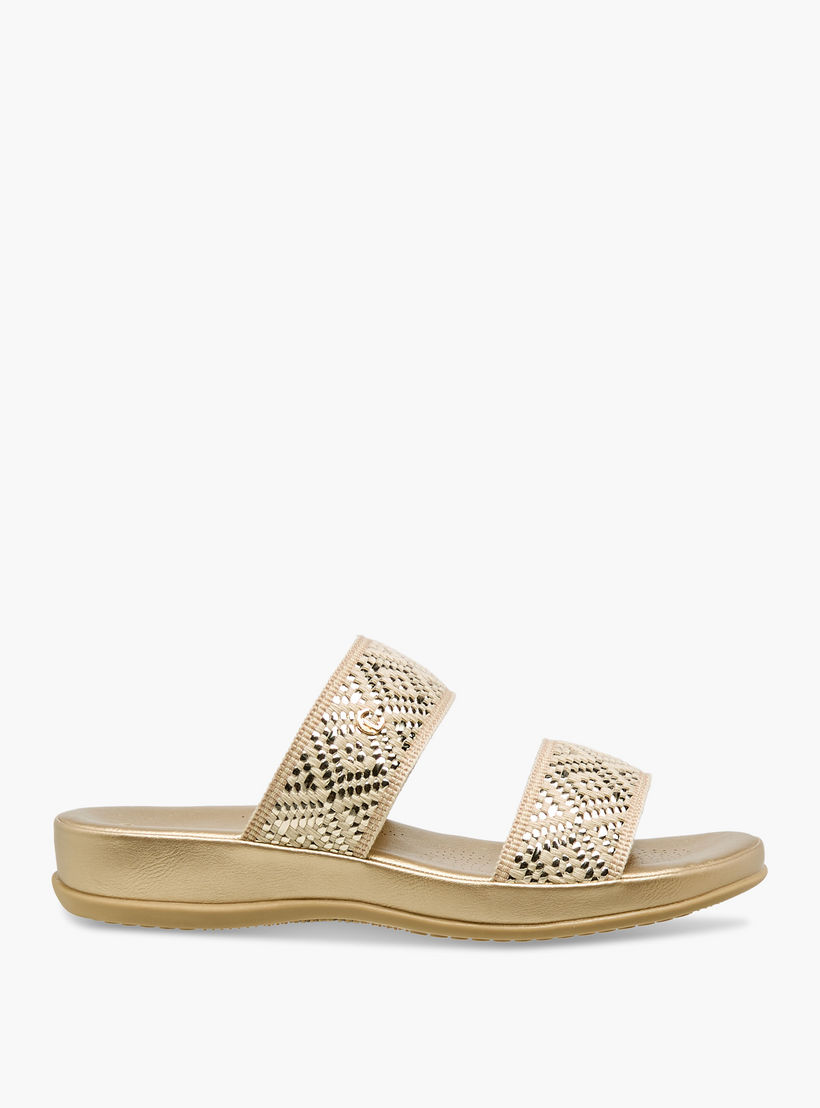 Le Confort Women Embellished Raffia Sandals-women-shoes-flats-sandals-image-3