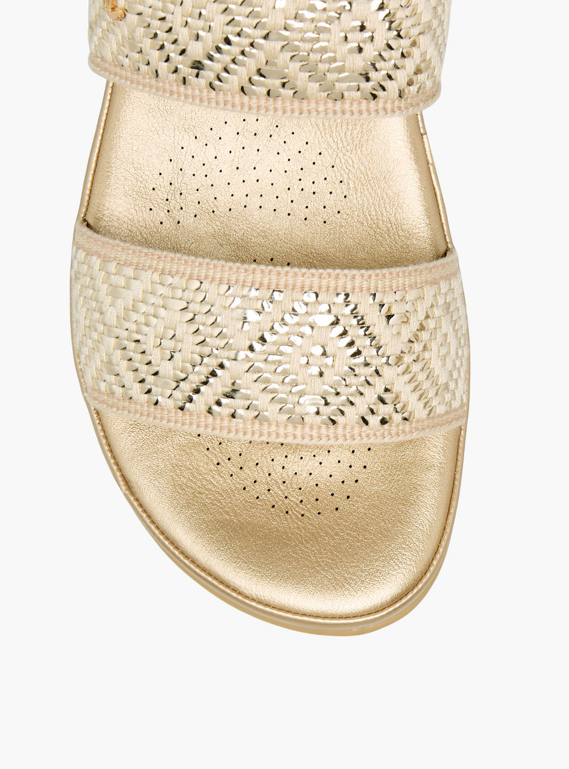 Le Confort Women Embellished Raffia Sandals-women-shoes-flats-sandals-image-4