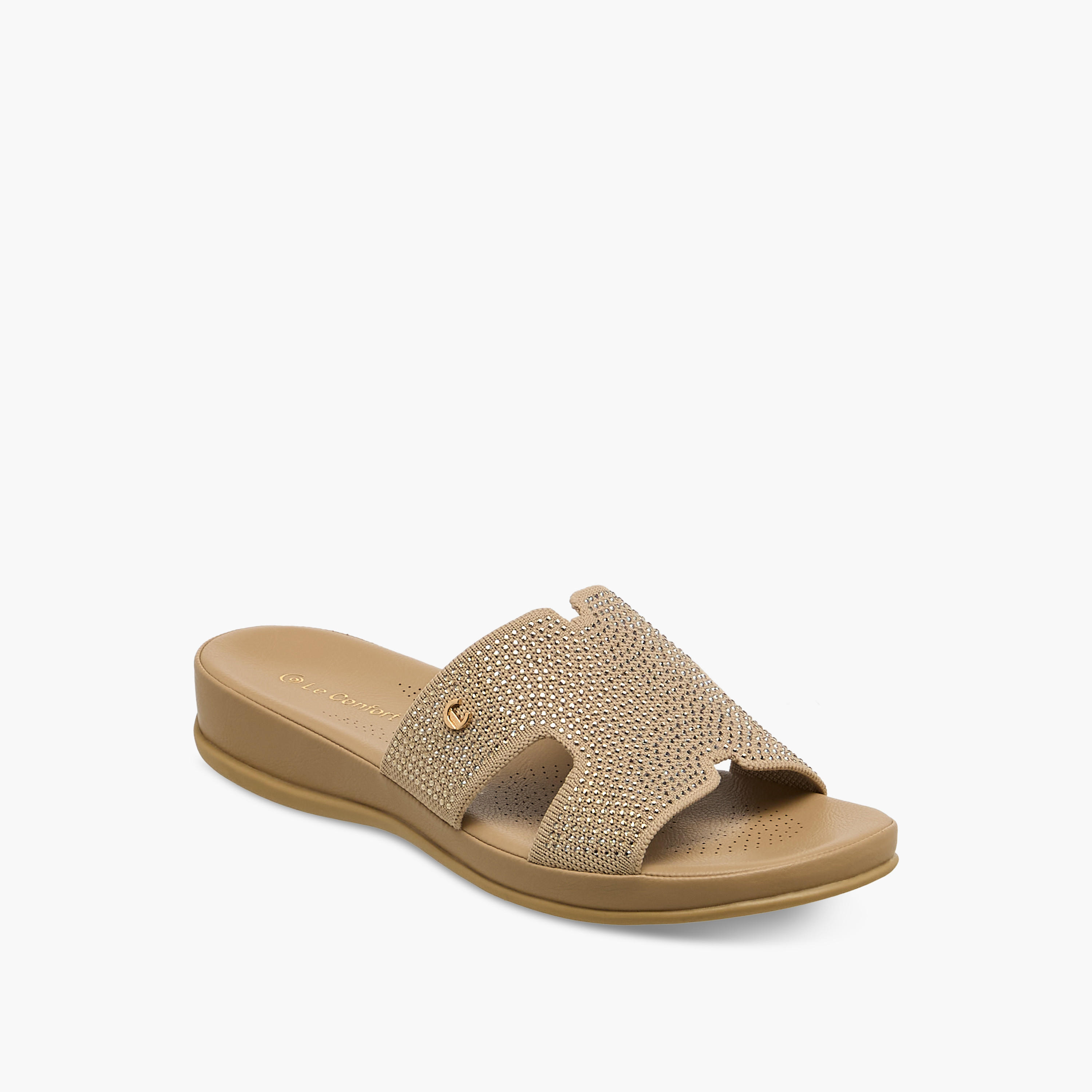 صندل سهل الارتداء بتزيينات للنساء من لو كونفورت-women-shoes-flats-sandals-image-2