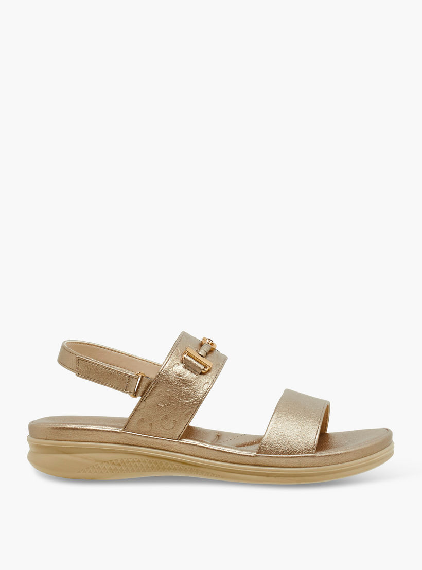 صندل بشريط إغلاق لاصق للنساء من لو كونفورت-women-shoes-flats-sandals-image-3