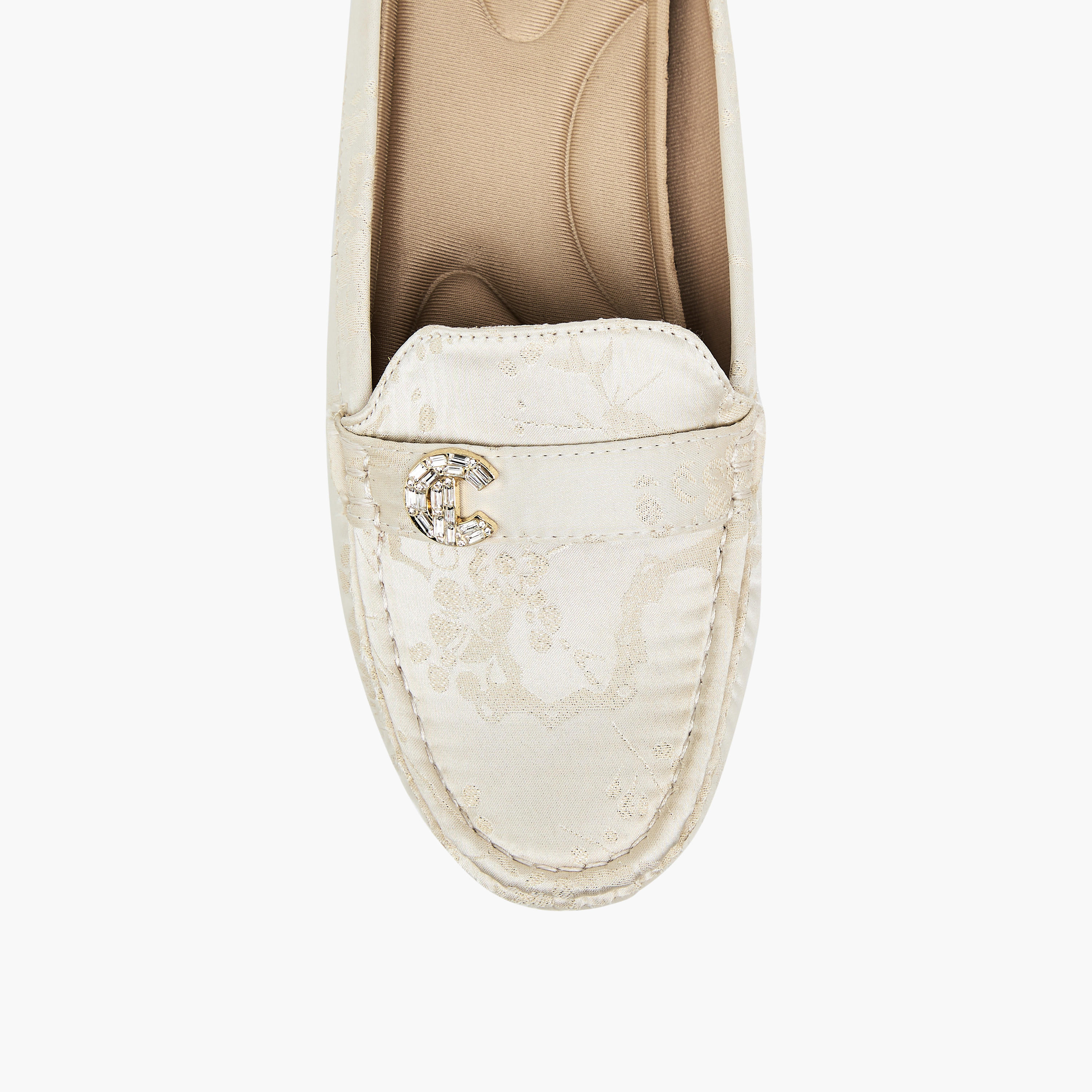 حذاء ميول جاكار للنساء من لو كونفورت-women-shoes-flats-mules-image-4