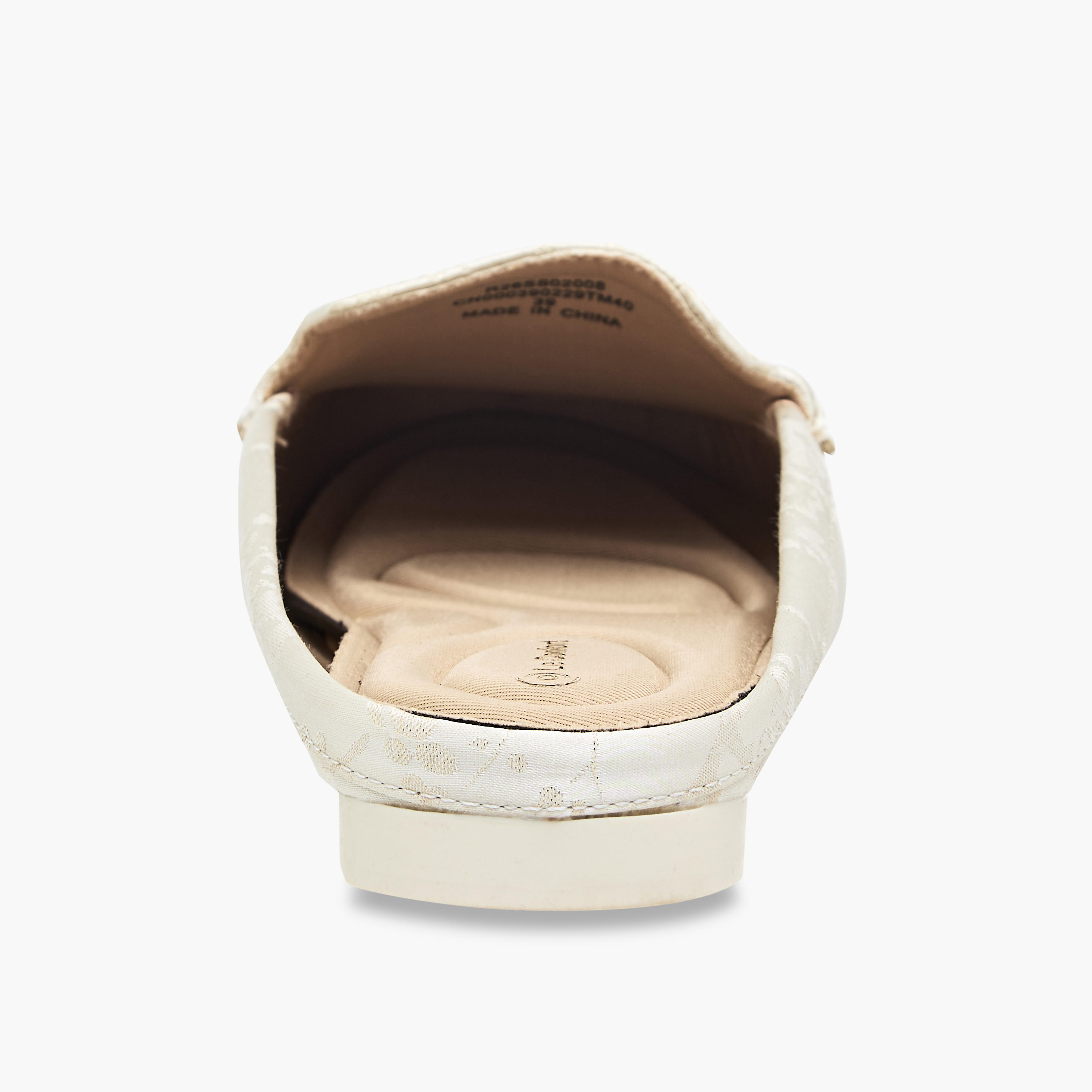 حذاء ميول جاكار للنساء من لو كونفورت-women-shoes-flats-mules-image-5