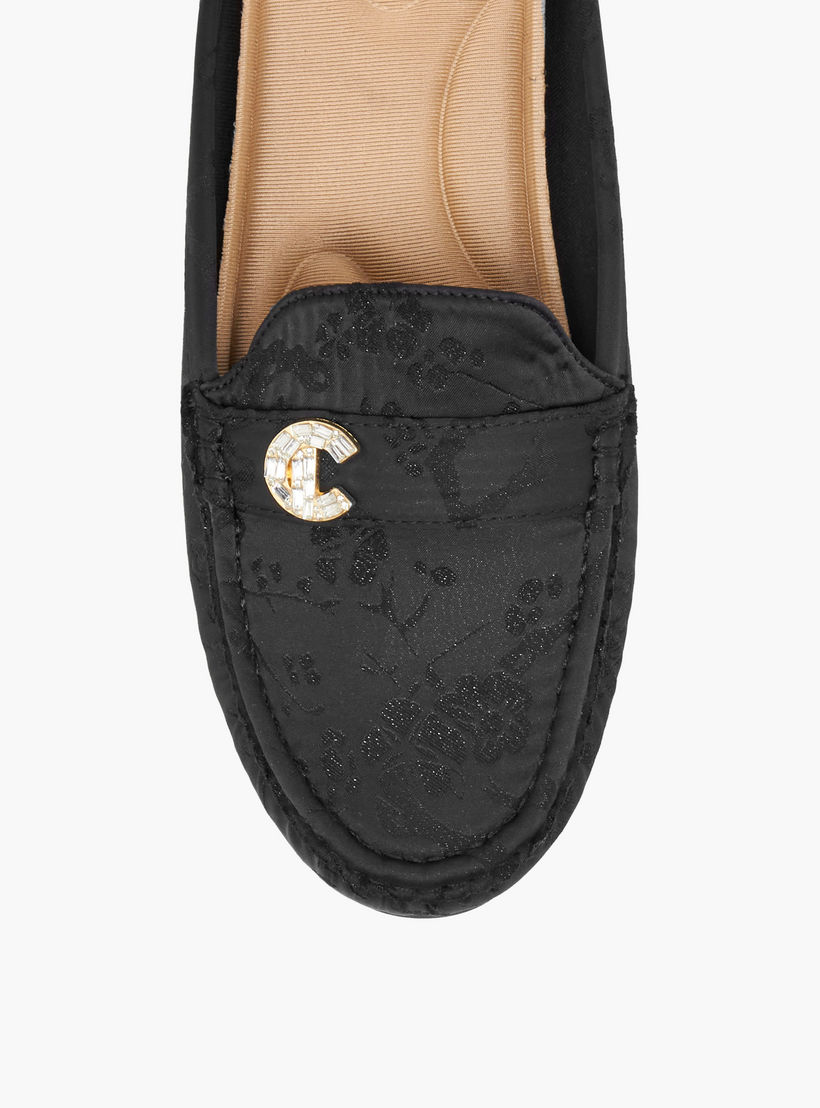 حذاء ميول جاكار للنساء من لو كونفورت-women-shoes-flats-mules-image-4