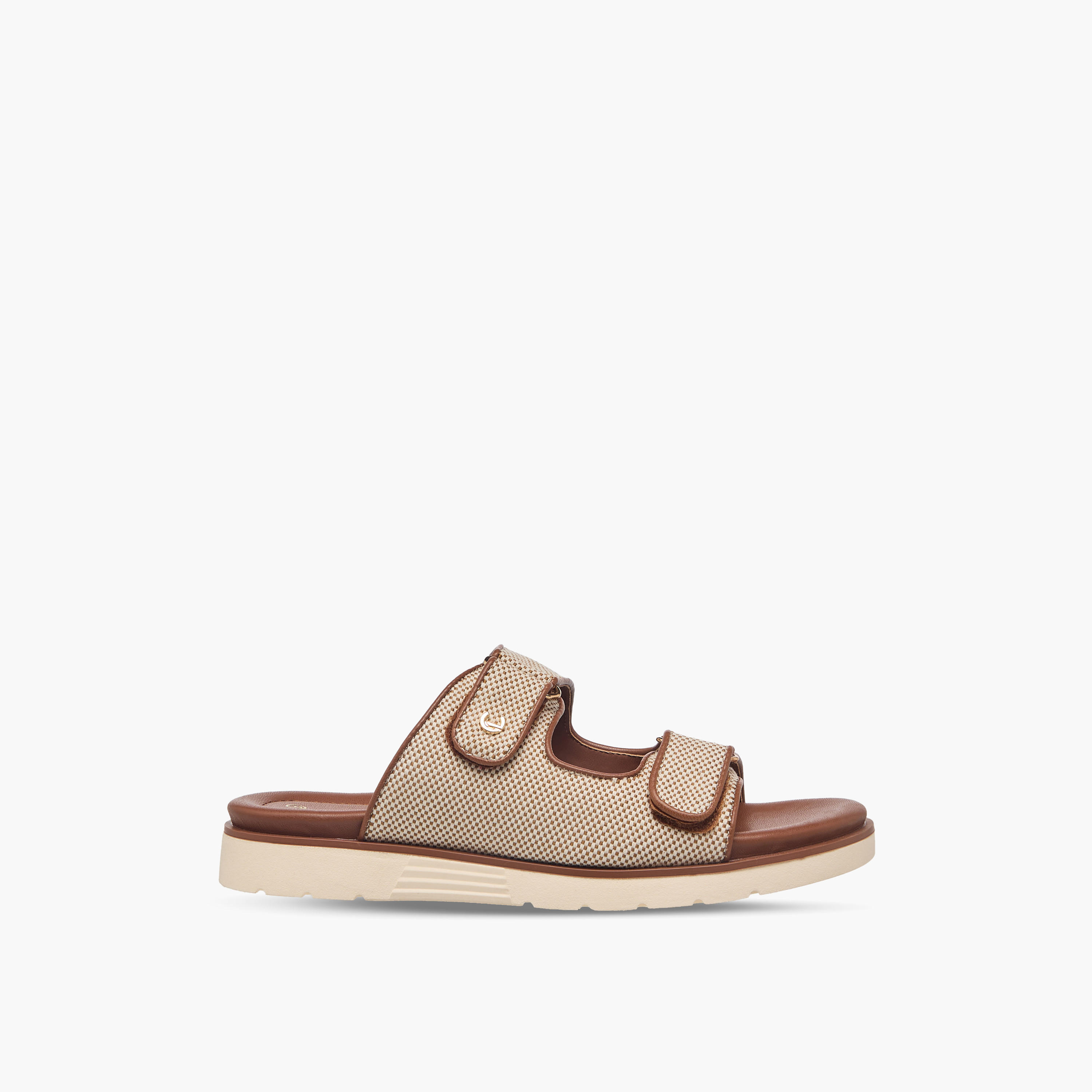 صندل مريح سهل الارتداء بملمس مموج بارز للنساء من لو كونفورت-women-shoes-flats-sandals-image-3