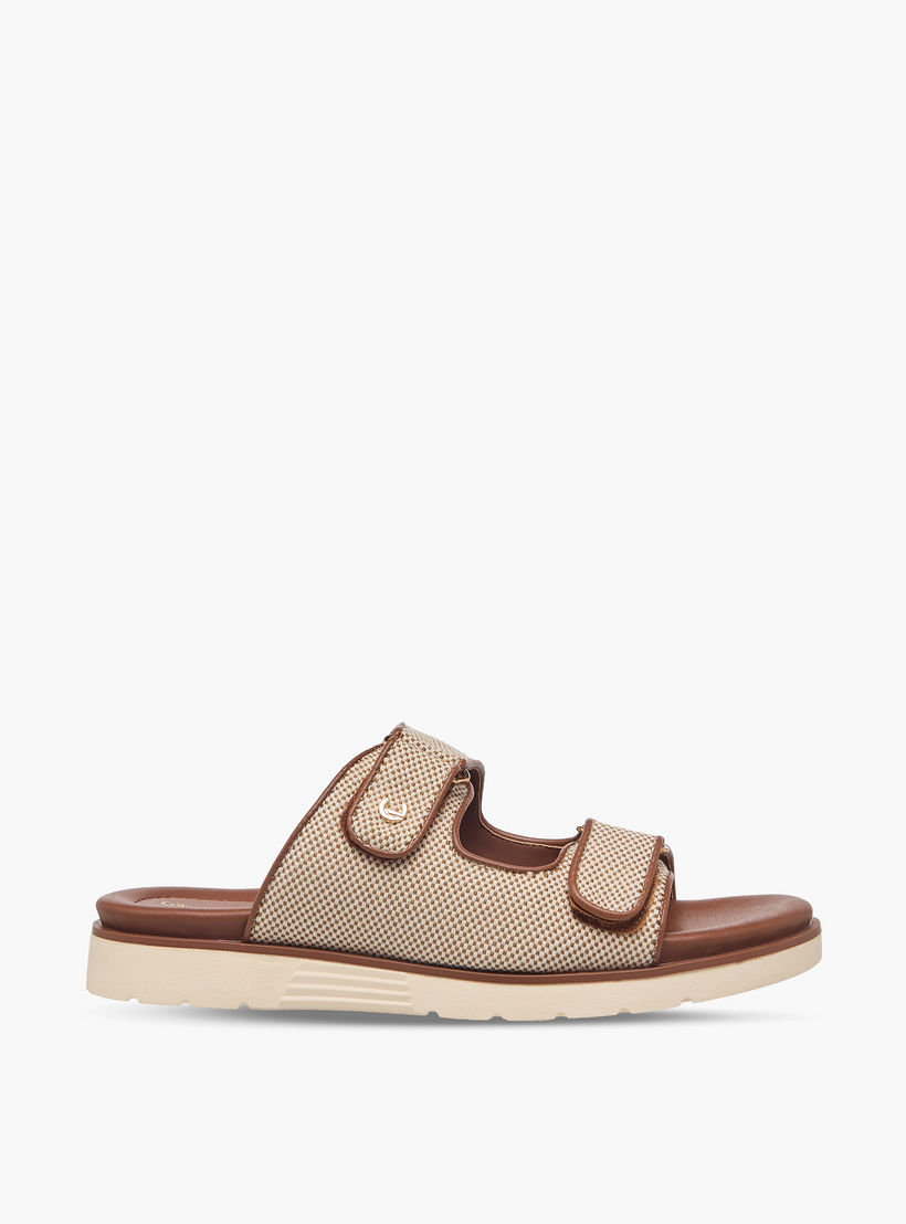 صندل مريح سهل الارتداء بملمس مموج بارز للنساء من لو كونفورت-women-shoes-flats-sandals-image-3