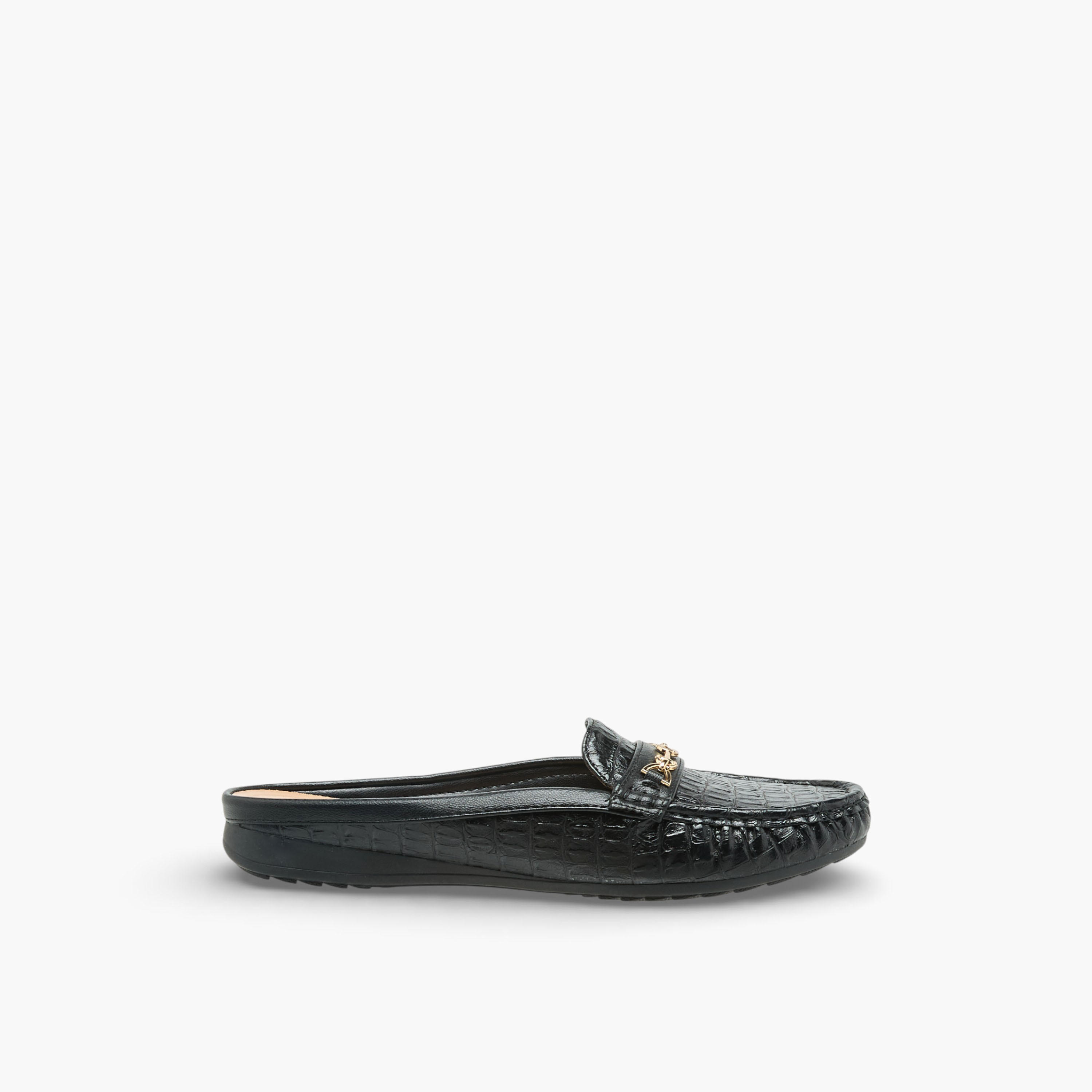 حذاء ميول بزينة معدن للنساء من لو كونفورت-women-shoes-flats-mules-image-3