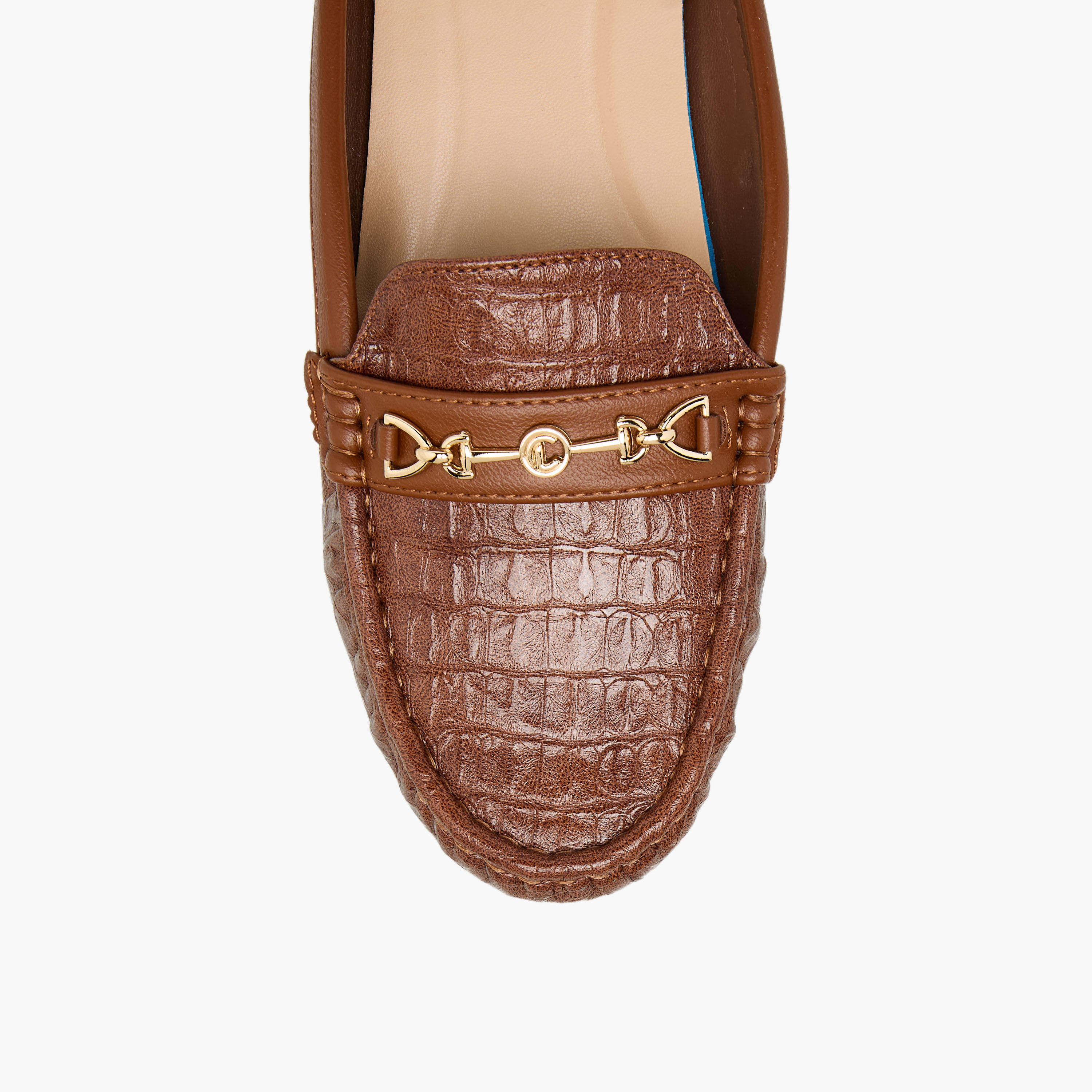 حذاء ميول بزينة معدن للنساء من لو كونفورت-women-shoes-flats-mules-image-4