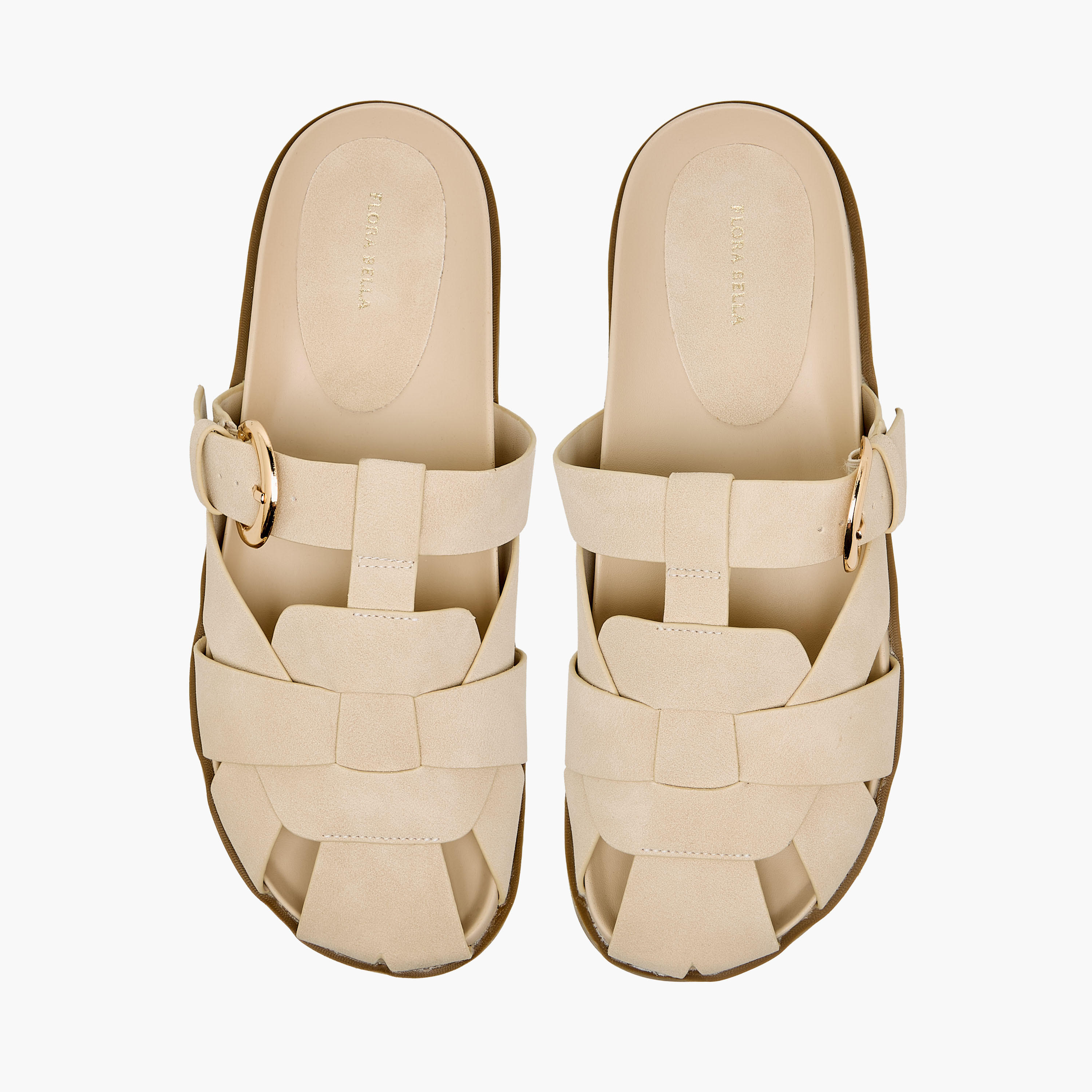 Flora Bella Women Metallic Accent Sandals-women-shoes-flats-sandals-image-1