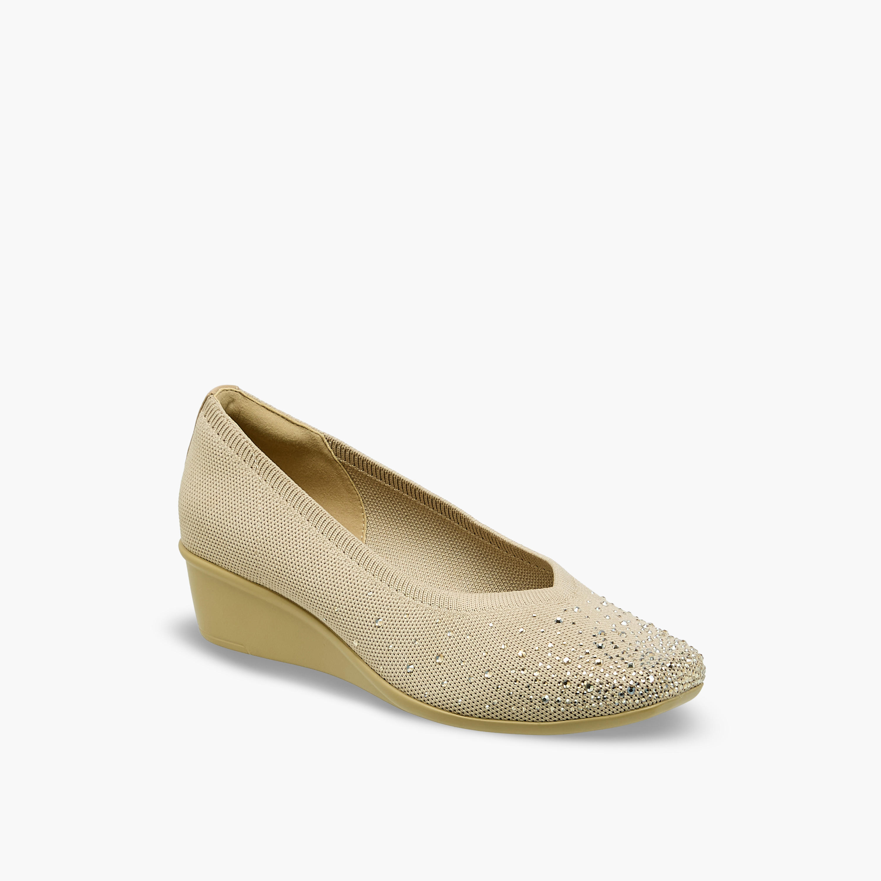 Flora Bella Women Embellished Wedge Heel Shoes-women-shoes-ballerinas-image-2