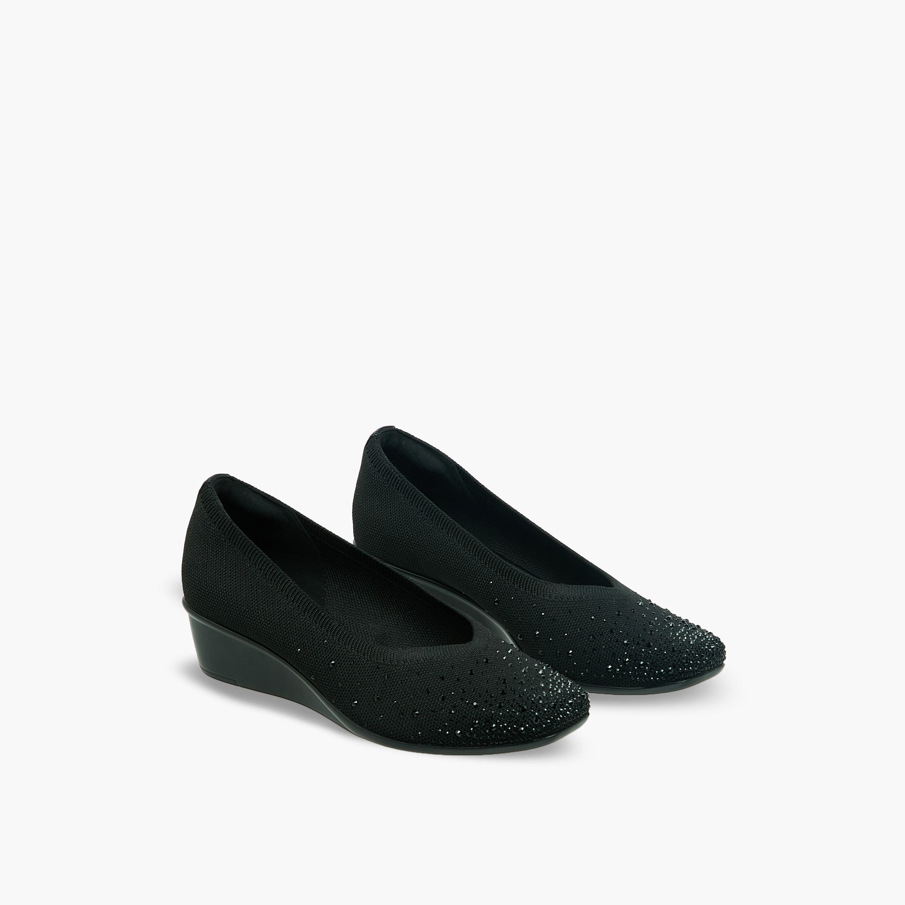 Flora Bella Women Embellished Wedge Heel Shoes-women-shoes-ballerinas-image-1